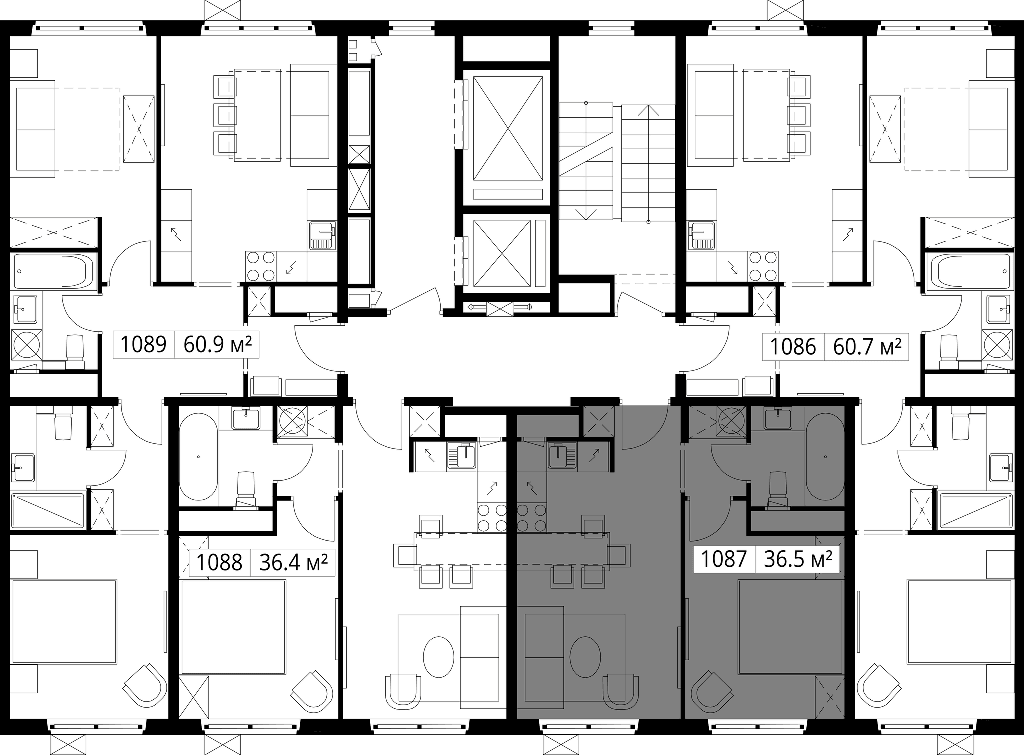 1-комн. Квартира 36.50 м², 142701, Московская область