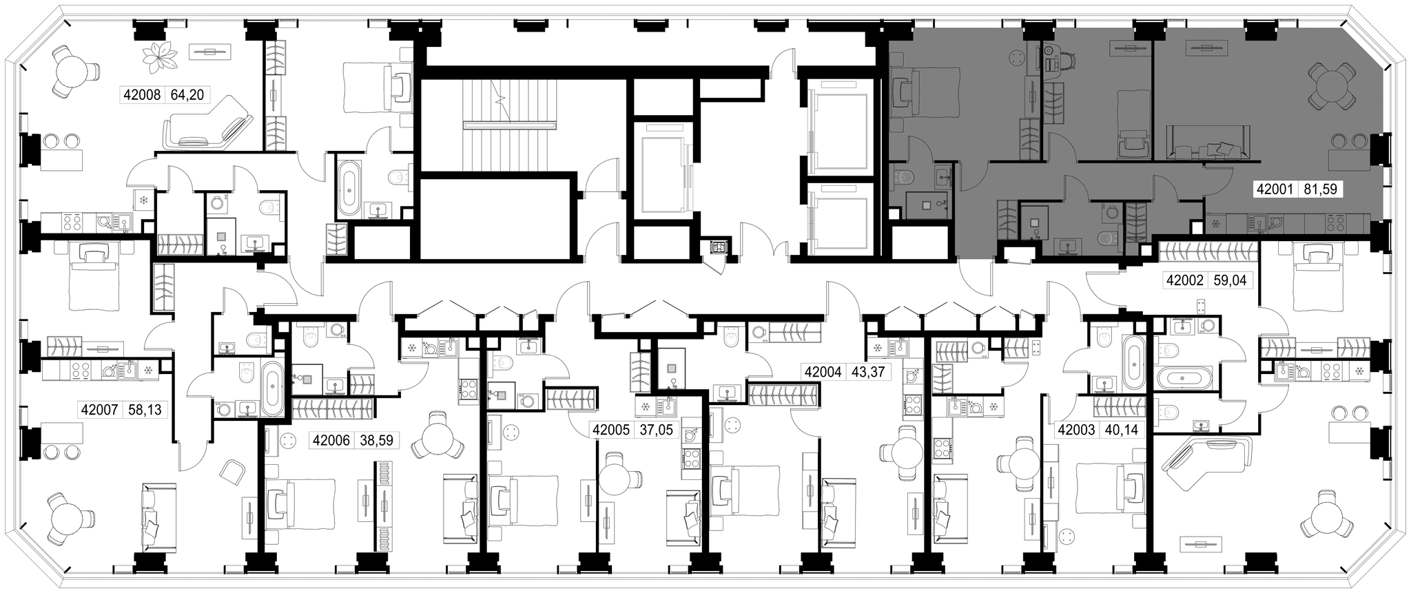 3-комн. Квартира 81.59 м², г. Москва, Вишнёвая улица