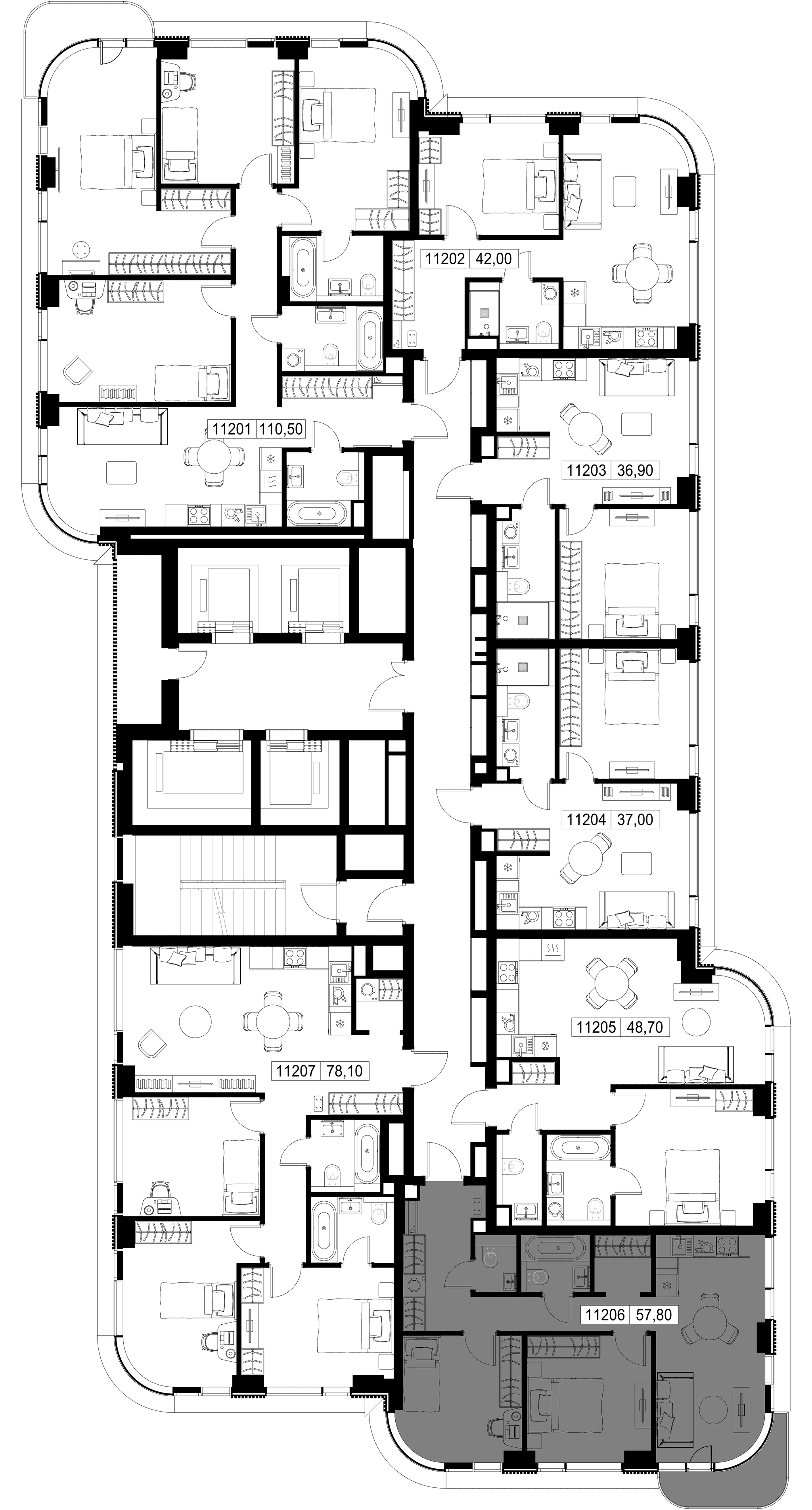 2-комн. Квартира 57.80 м², г. Москва, Вишнёвая улица