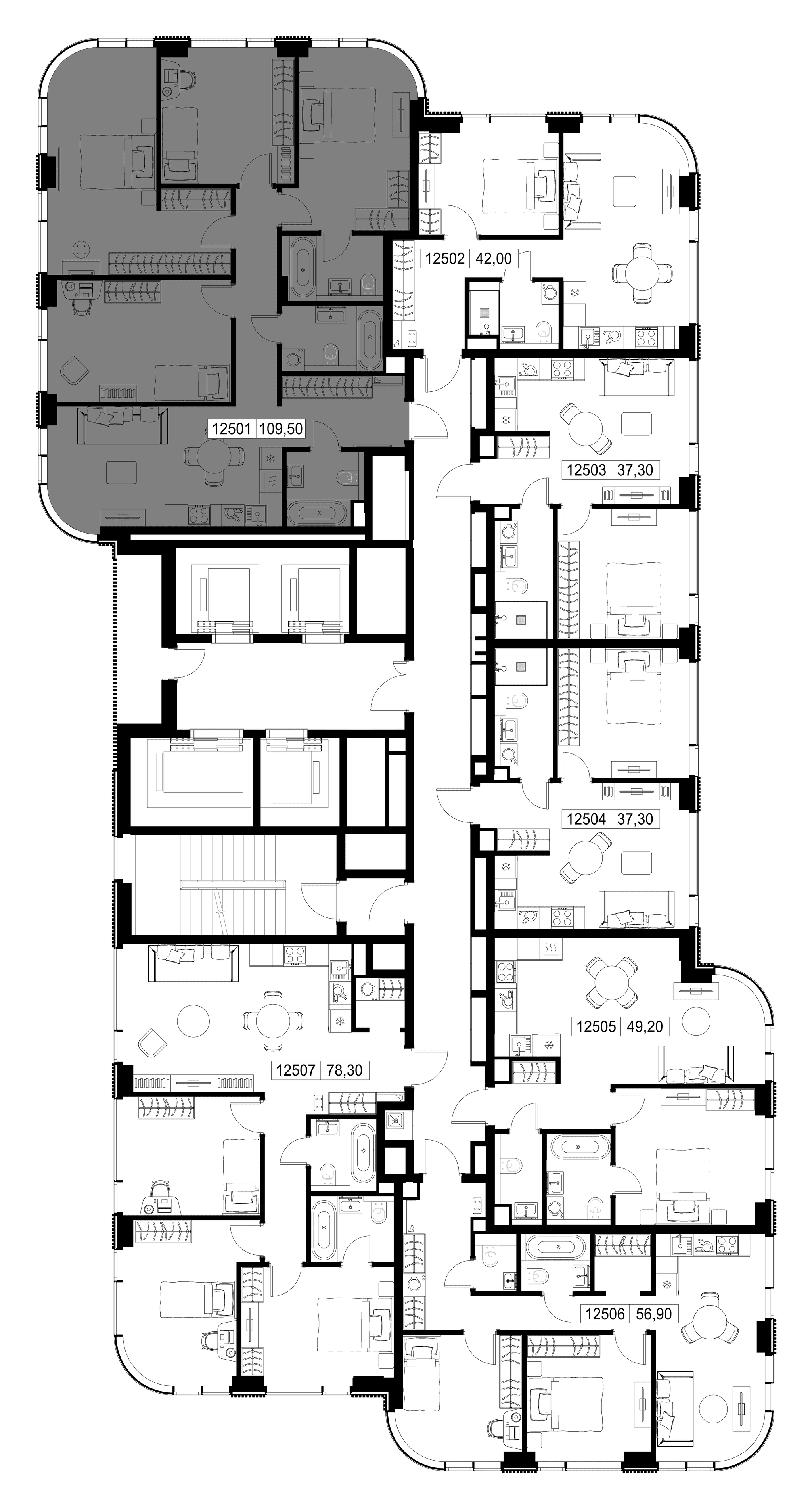 4-комн. Квартира 109.50 м², г. Москва, Вишнёвая улица