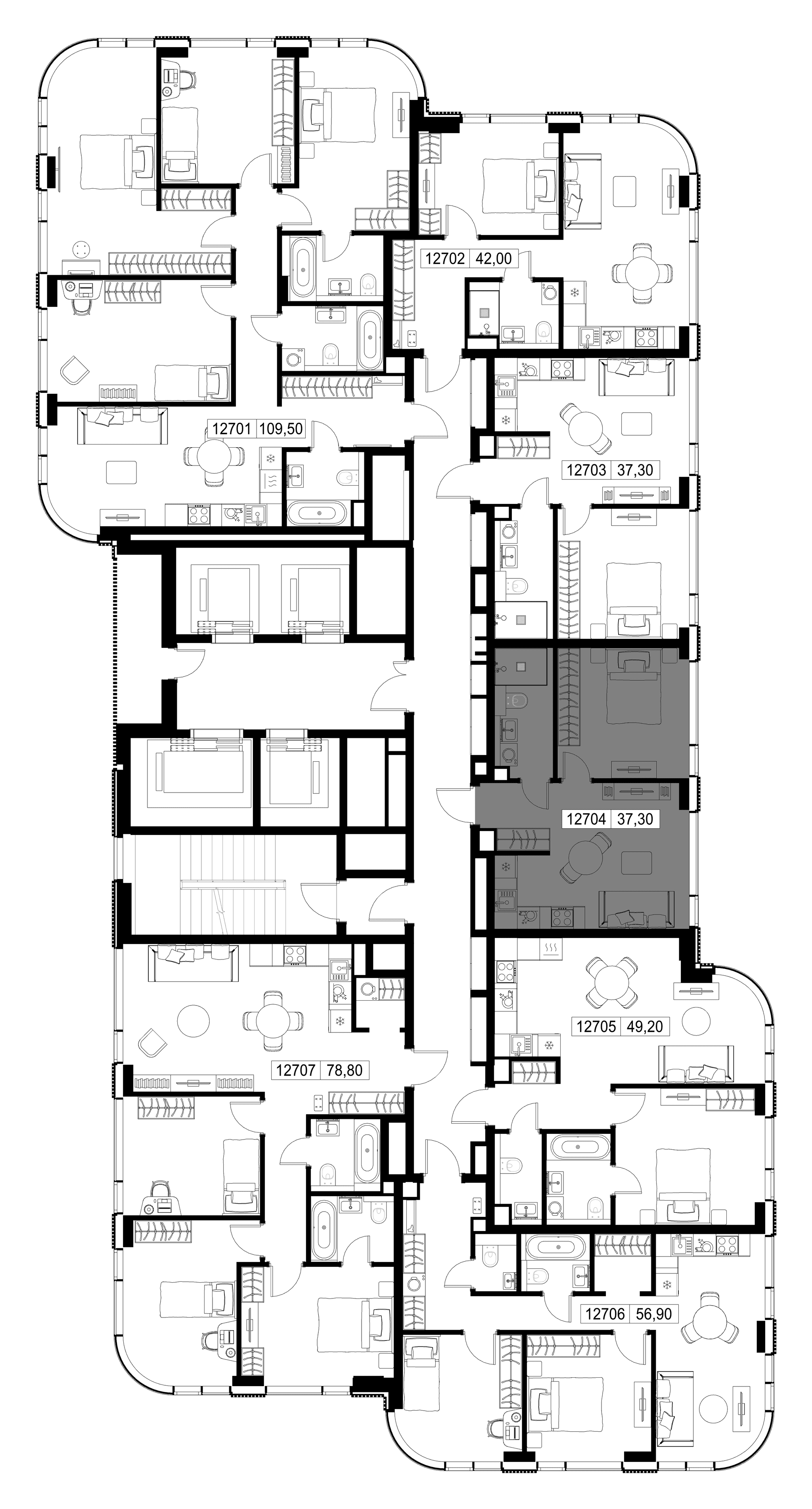 1-комн. Квартира 37.30 м², г. Москва, Вишнёвая улица