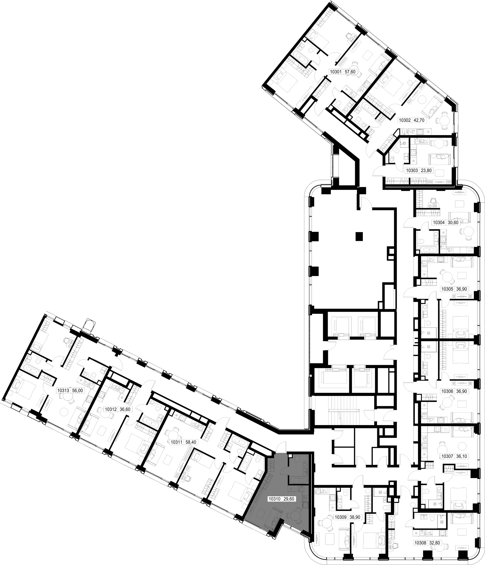 9-комн. Квартира 29.60 м², г. Москва, Вишнёвая улица
