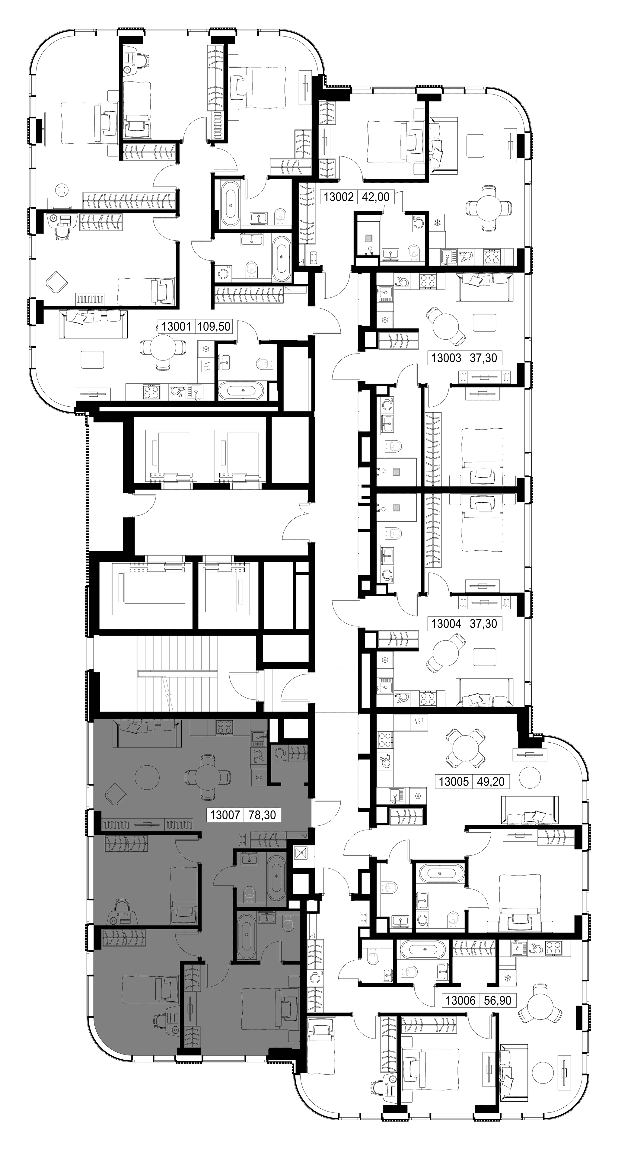 3-комн. Квартира 78.30 м², г. Москва, Вишнёвая улица