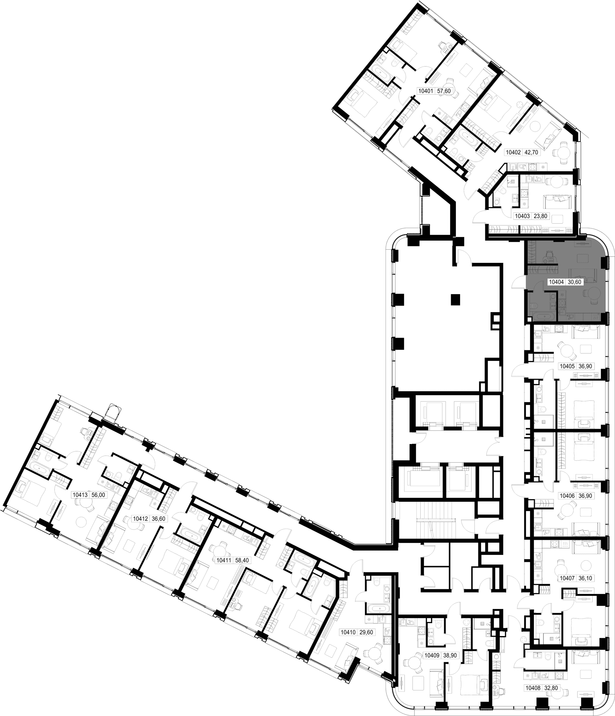 9-комн. Квартира 30.60 м², г. Москва, Вишнёвая улица