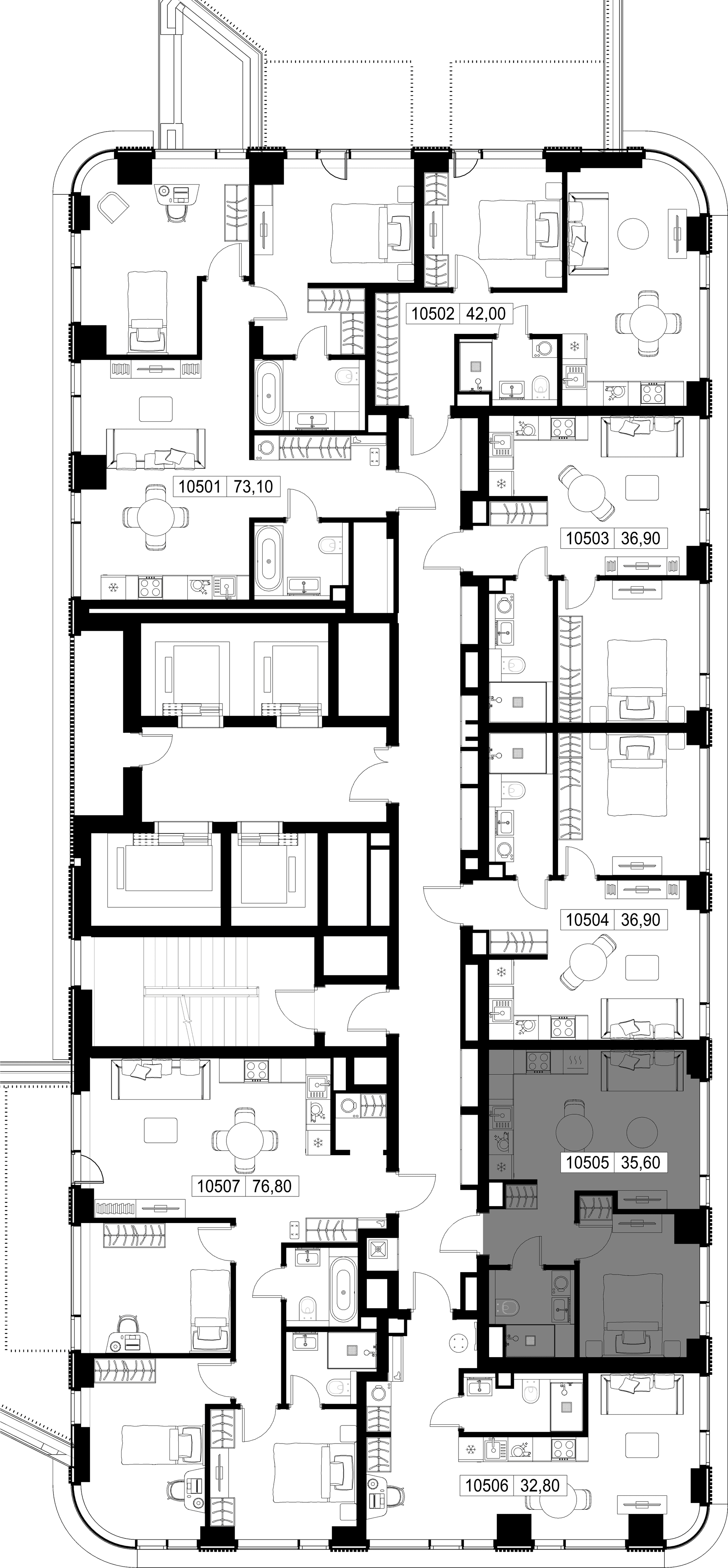 1-комн. Квартира 35.60 м², г. Москва, Вишнёвая улица