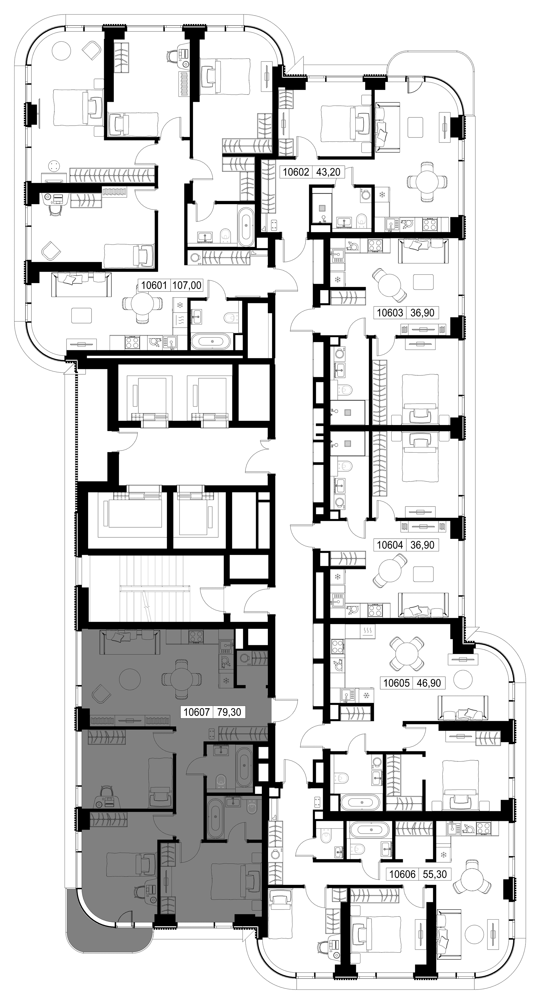 3-комн. Квартира 79.30 м², г. Москва, Вишнёвая улица