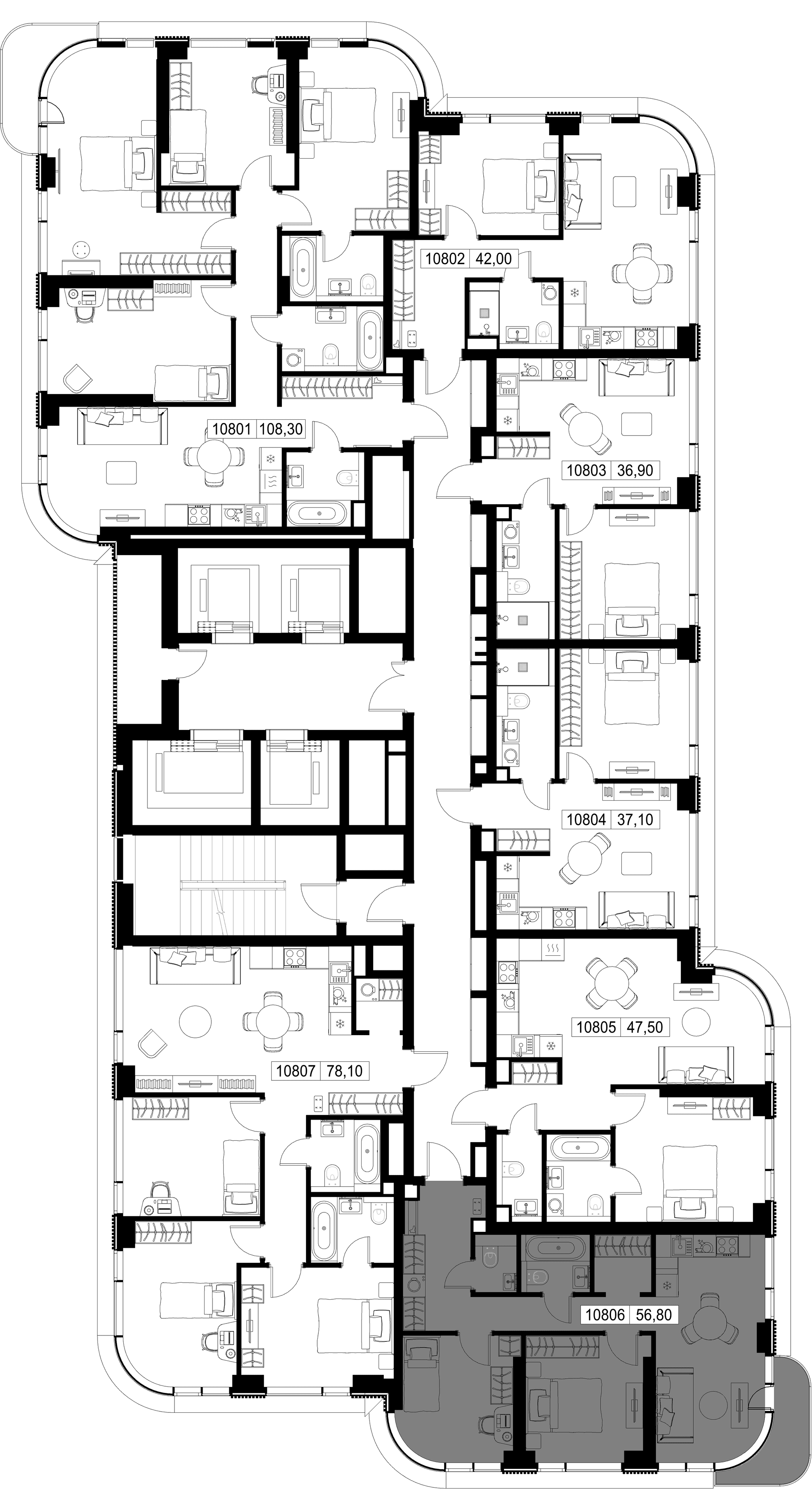 2-комн. Квартира 56.80 м², г. Москва, Вишнёвая улица