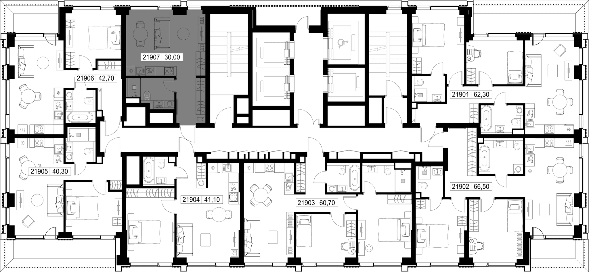 9-комн. Квартира 30.00 м², г. Москва, Вишнёвая улица