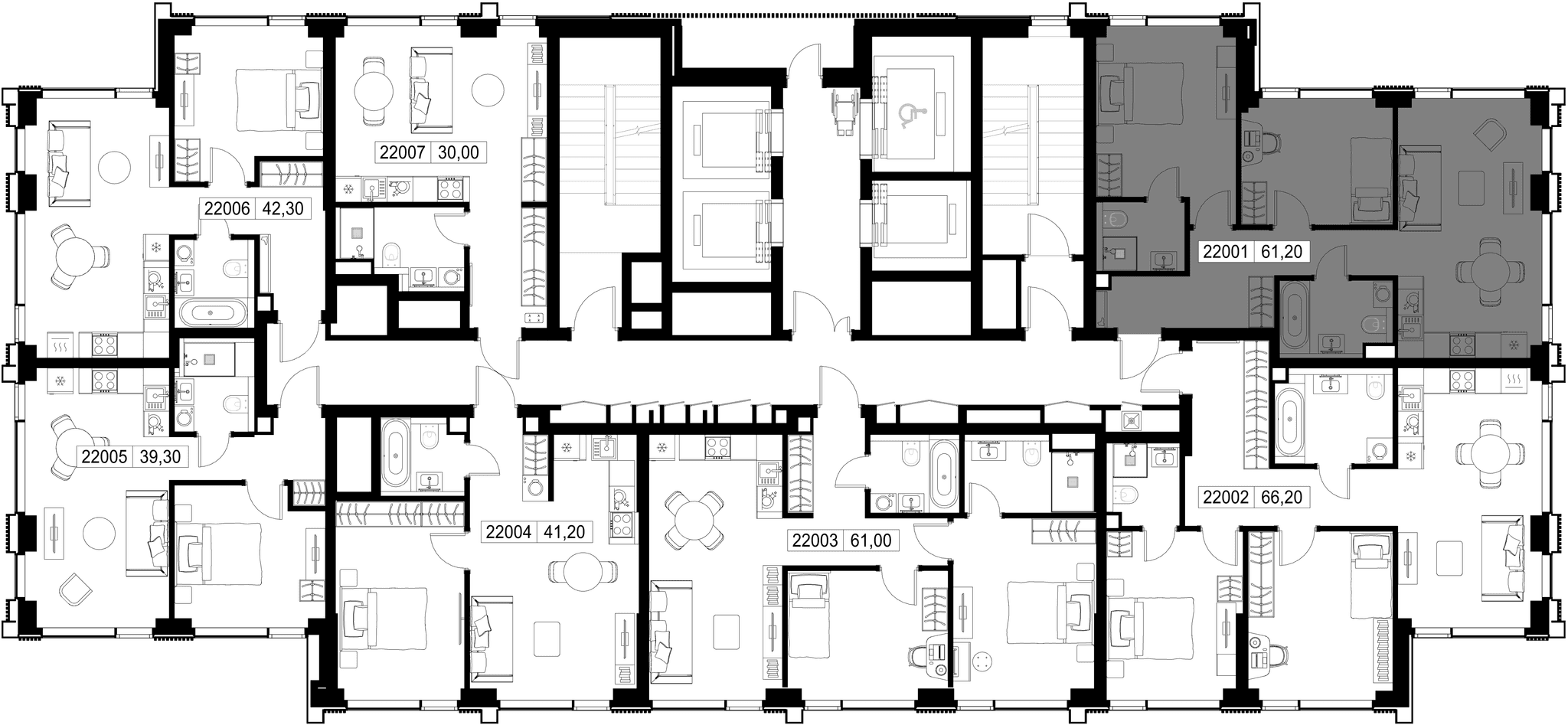 2-комн. Квартира 61.20 м², г. Москва, Вишнёвая улица