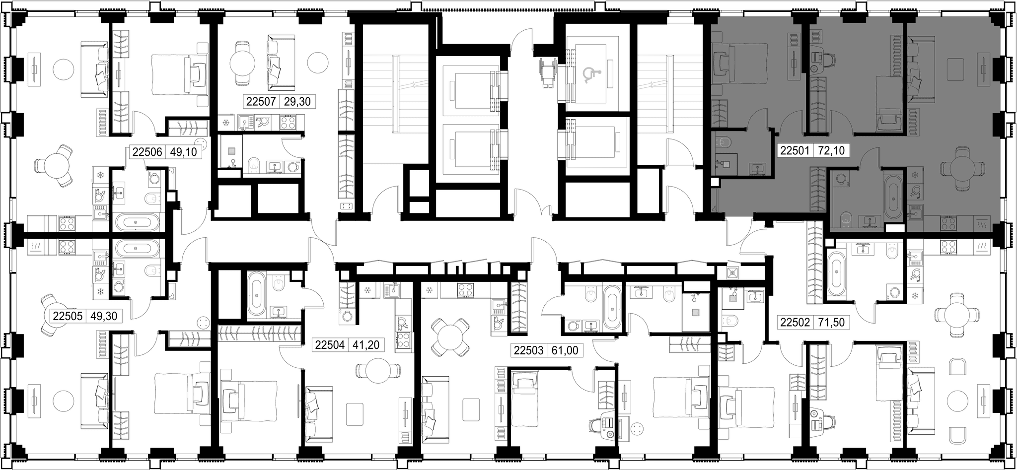 2-комн. Квартира 72.10 м², г. Москва, Вишнёвая улица