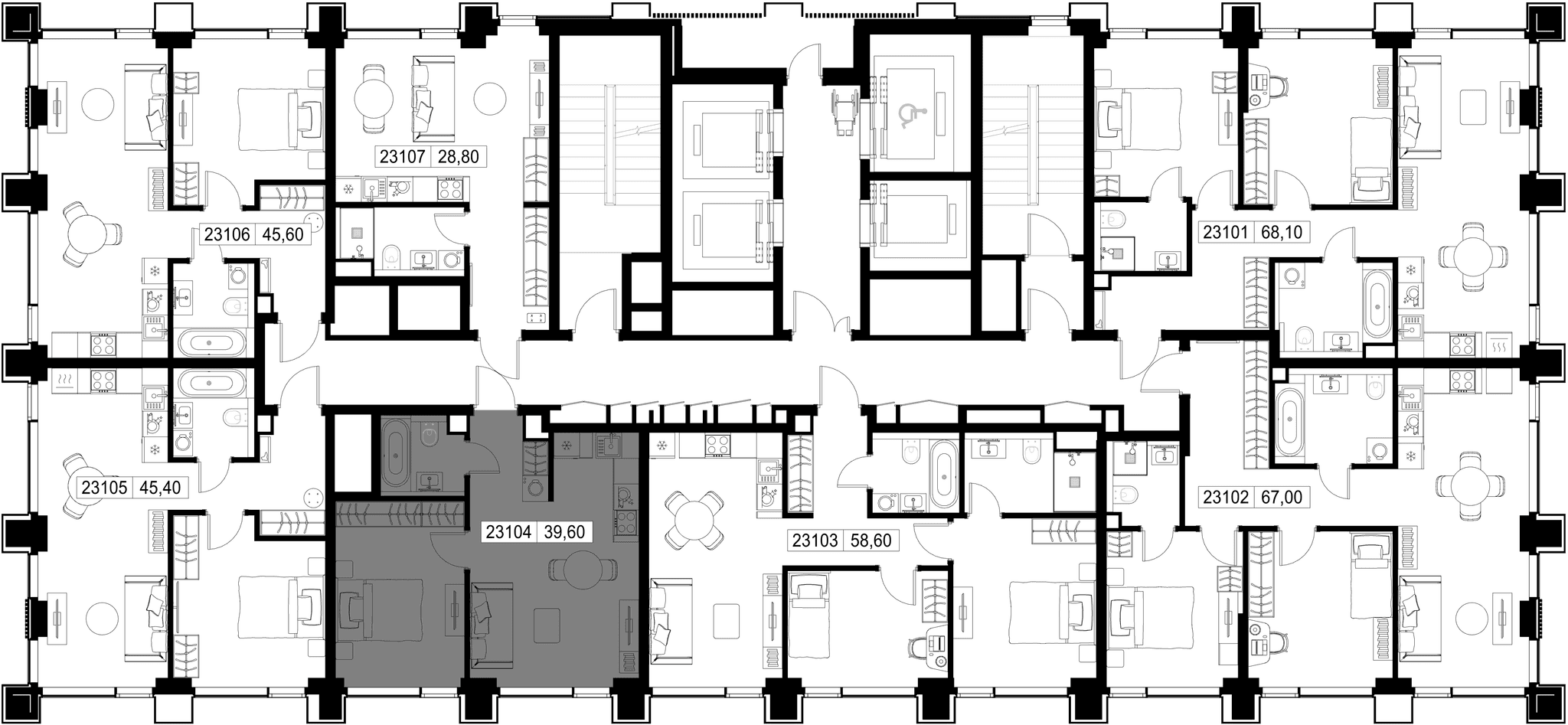 1-комн. Квартира 39.60 м², г. Москва, Вишнёвая улица