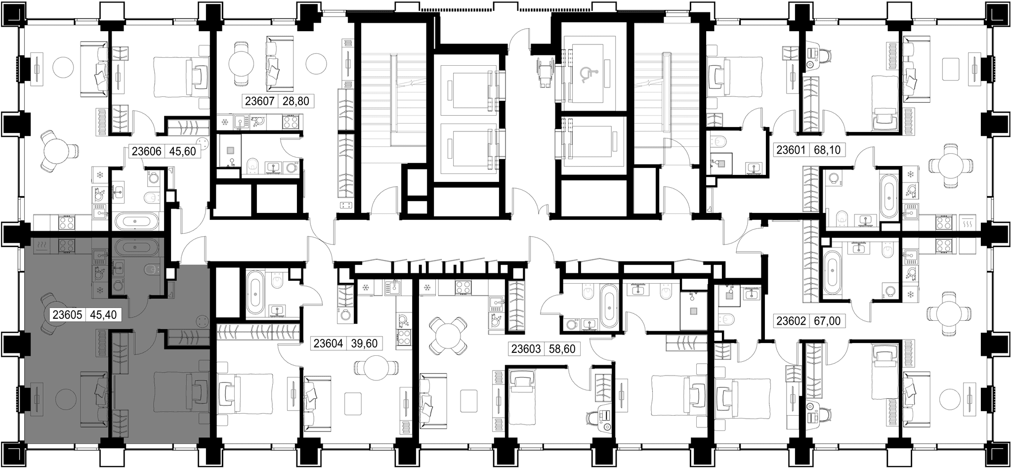 1-комн. Квартира 45.40 м², г. Москва, Вишнёвая улица