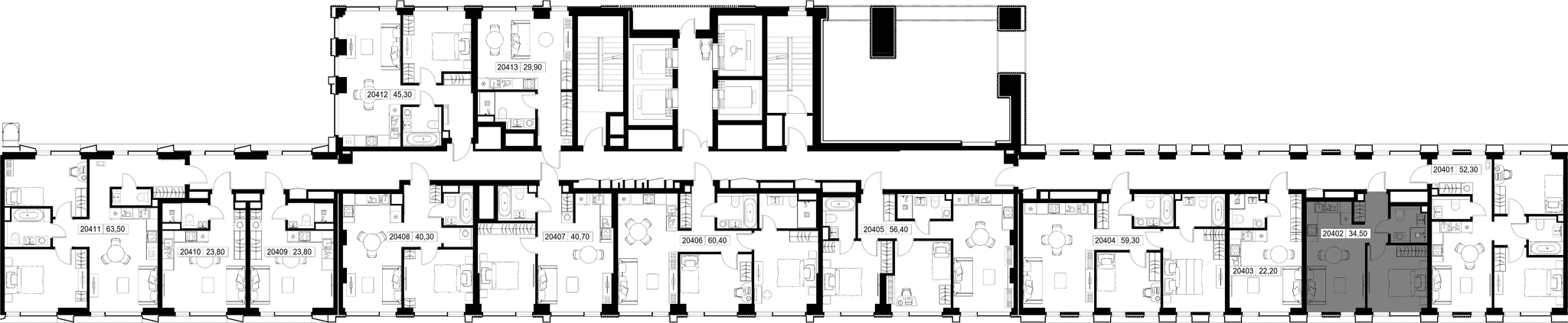 1-комн. Квартира 34.50 м², г. Москва, Вишнёвая улица