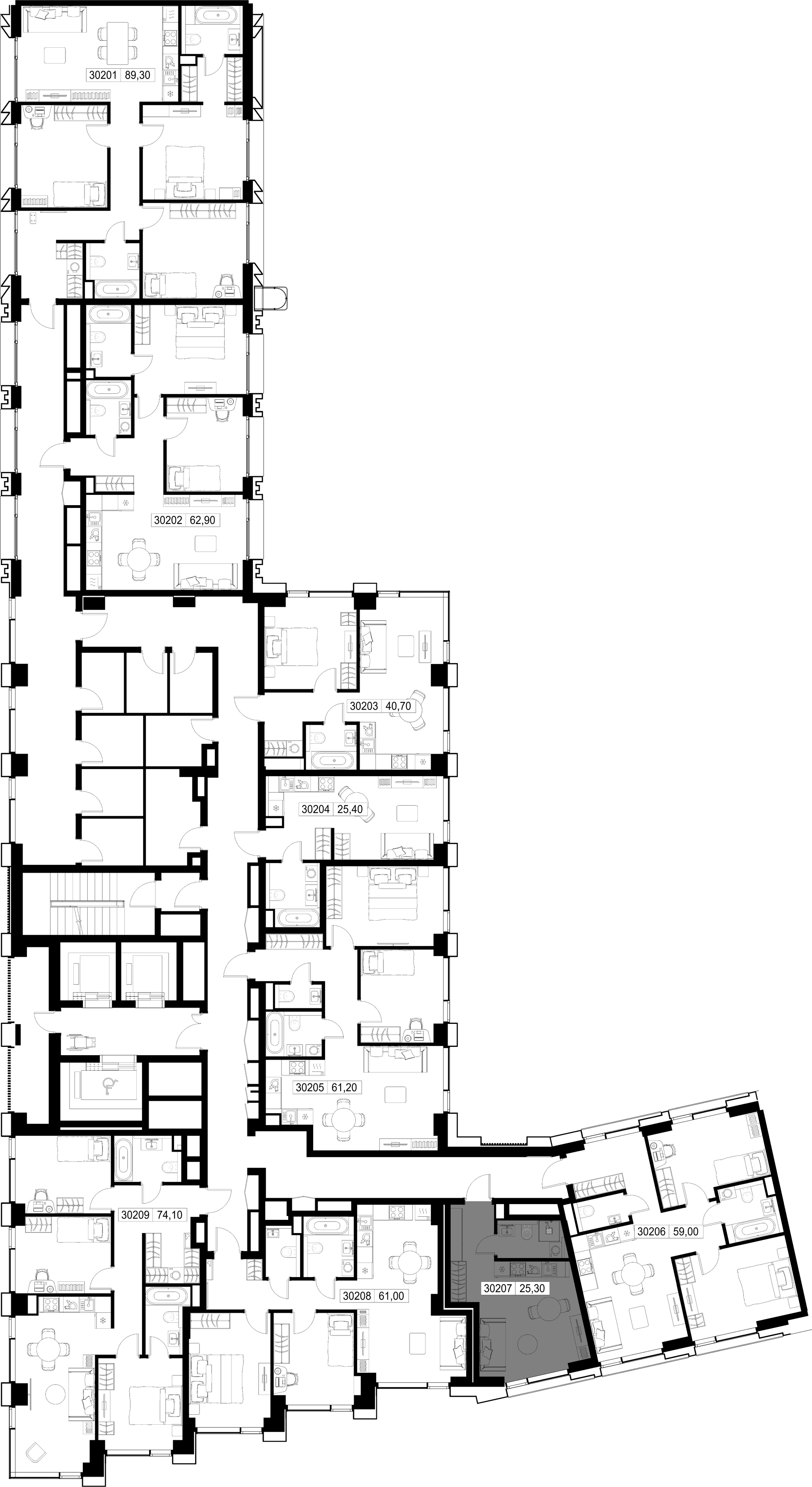 9-комн. Квартира 25.30 м², г. Москва, Вишнёвая улица