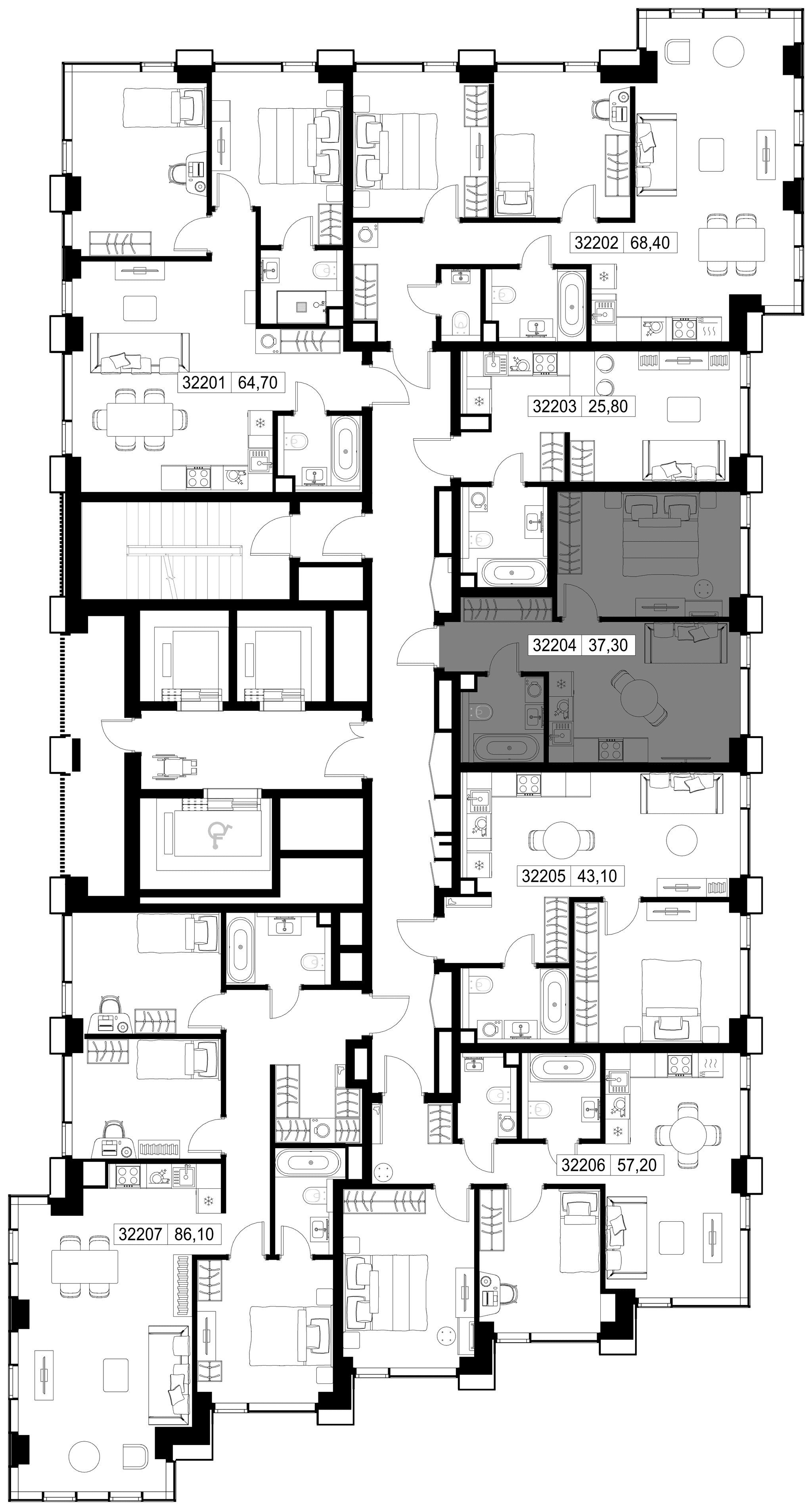 1-комн. Квартира 37.30 м², г. Москва, Вишнёвая улица
