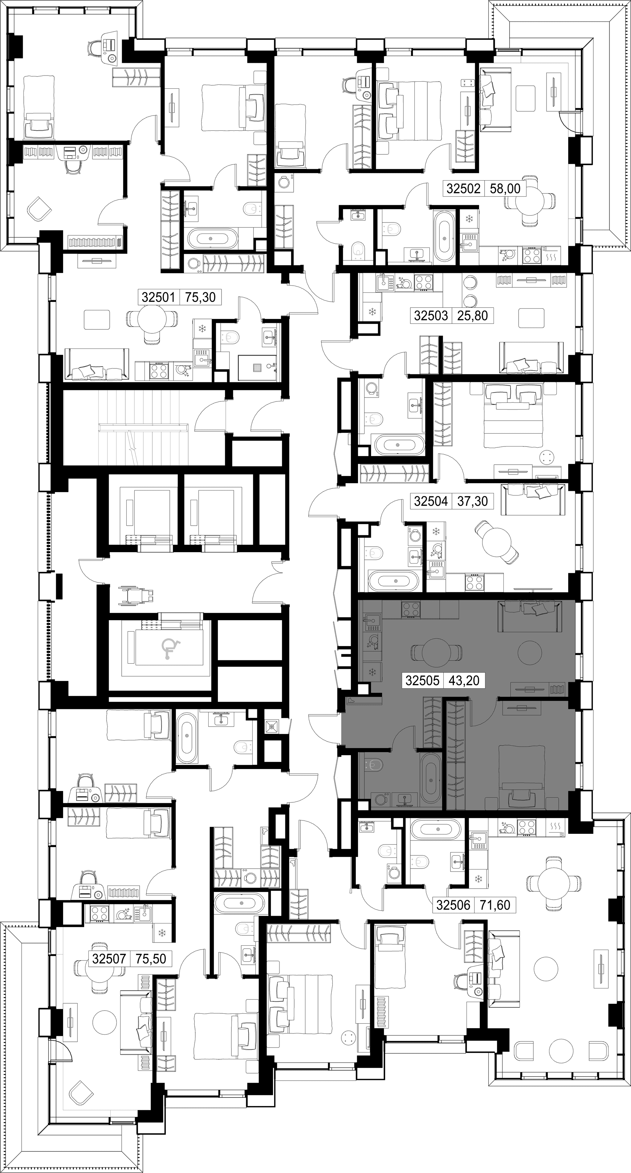 1-комн. Квартира 43.20 м², г. Москва, Вишнёвая улица