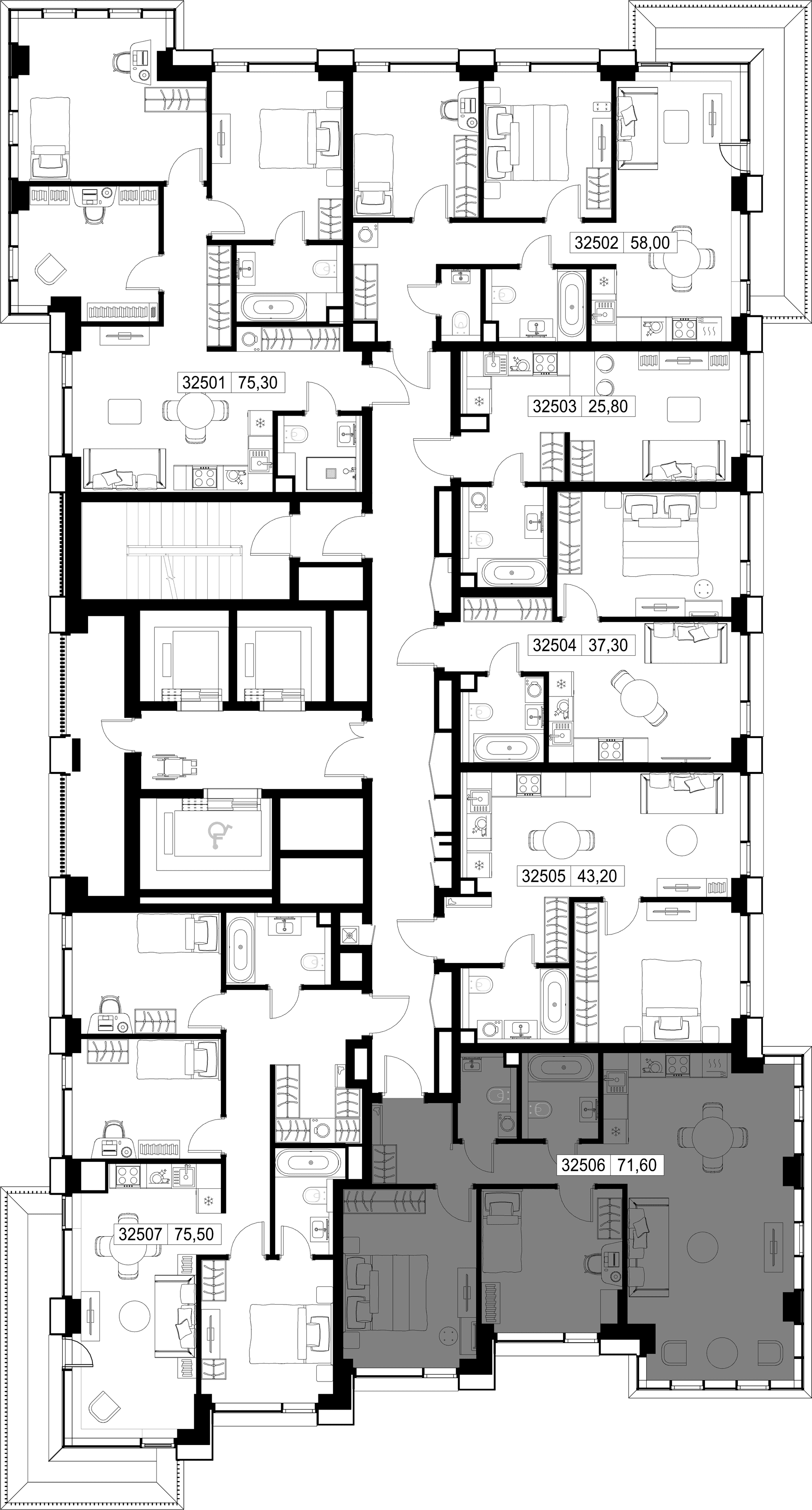 2-комн. Квартира 71.60 м², г. Москва, Вишнёвая улица