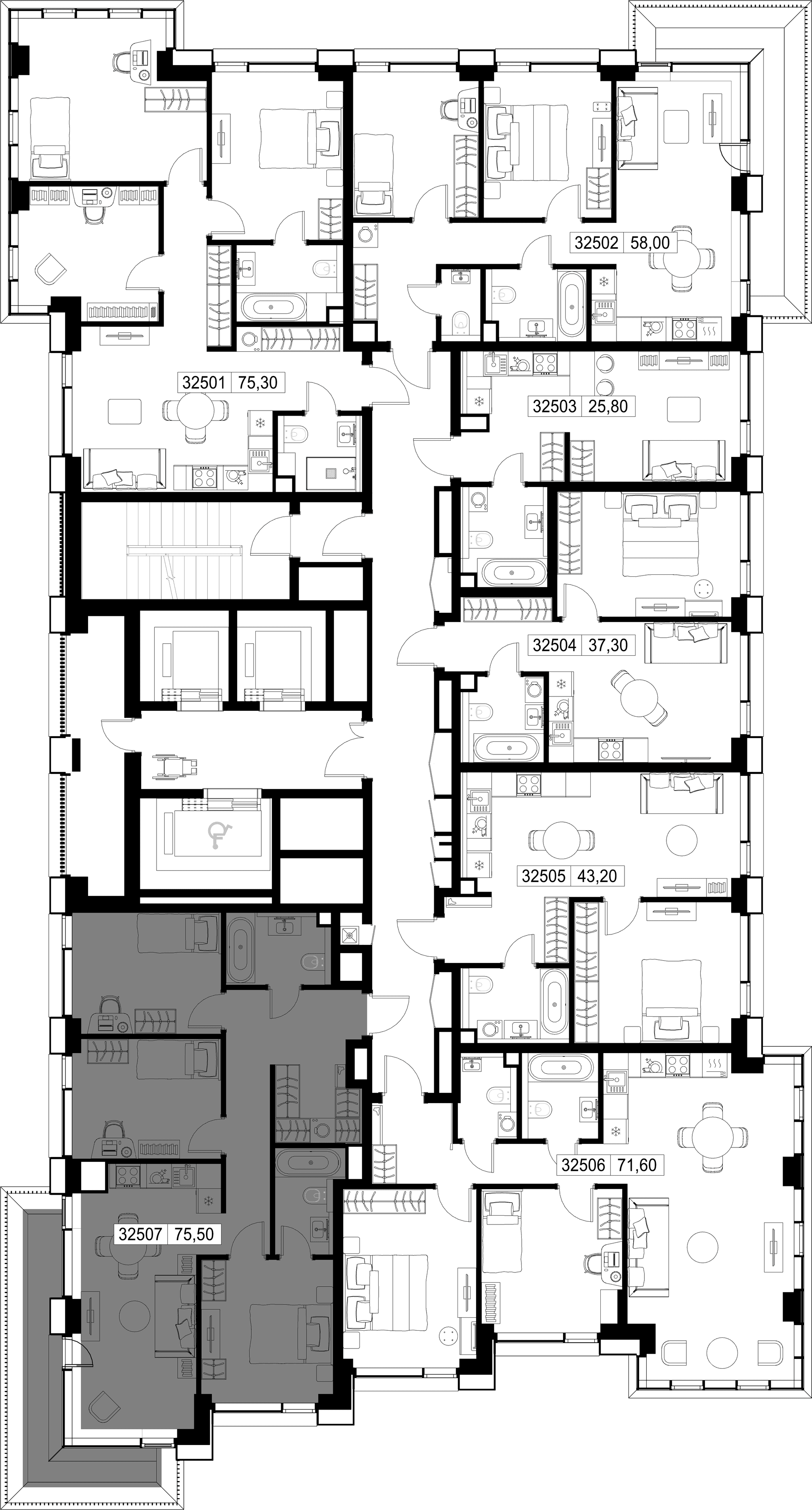 3-комн. Квартира 75.50 м², г. Москва, Вишнёвая улица