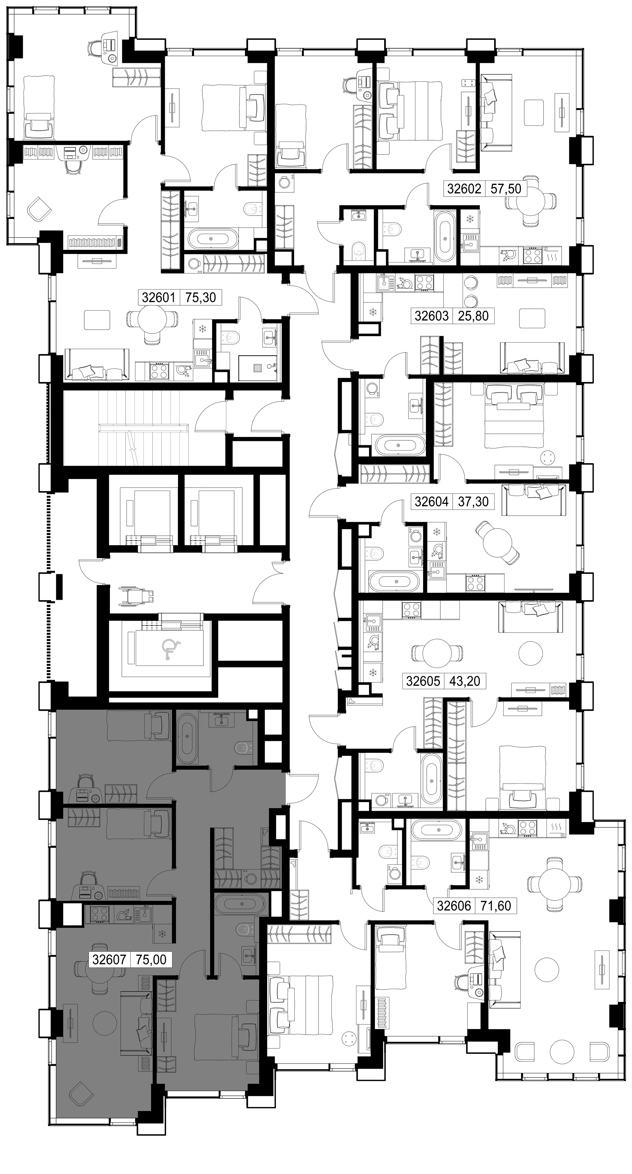 3-комн. Квартира 75.00 м², г. Москва, Вишнёвая улица