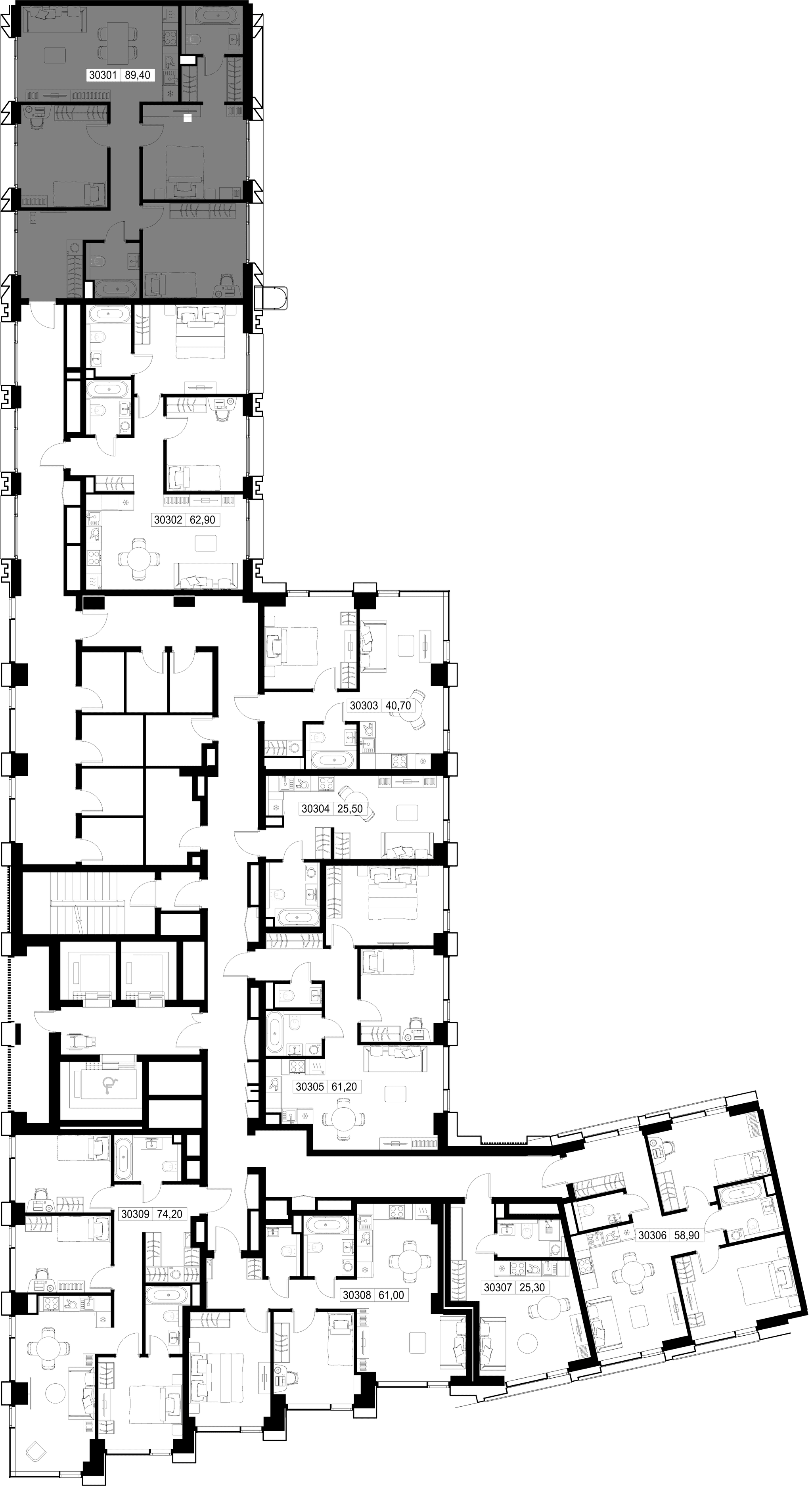 3-комн. Квартира 89.40 м², г. Москва, Вишнёвая улица