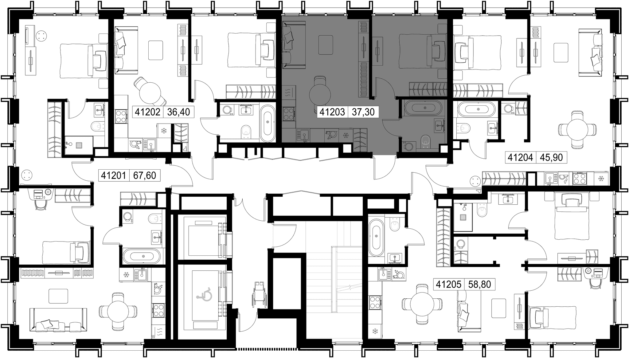 1-комн. Квартира 37.30 м², г. Москва, Вишнёвая улица