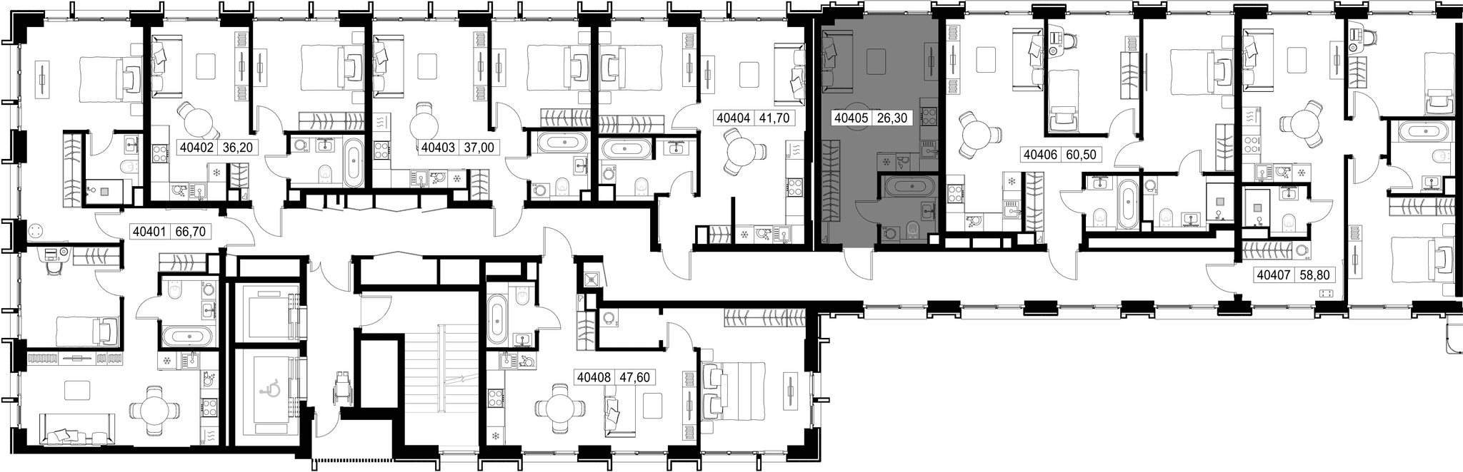 9-комн. Квартира 26.30 м², г. Москва, Вишнёвая улица