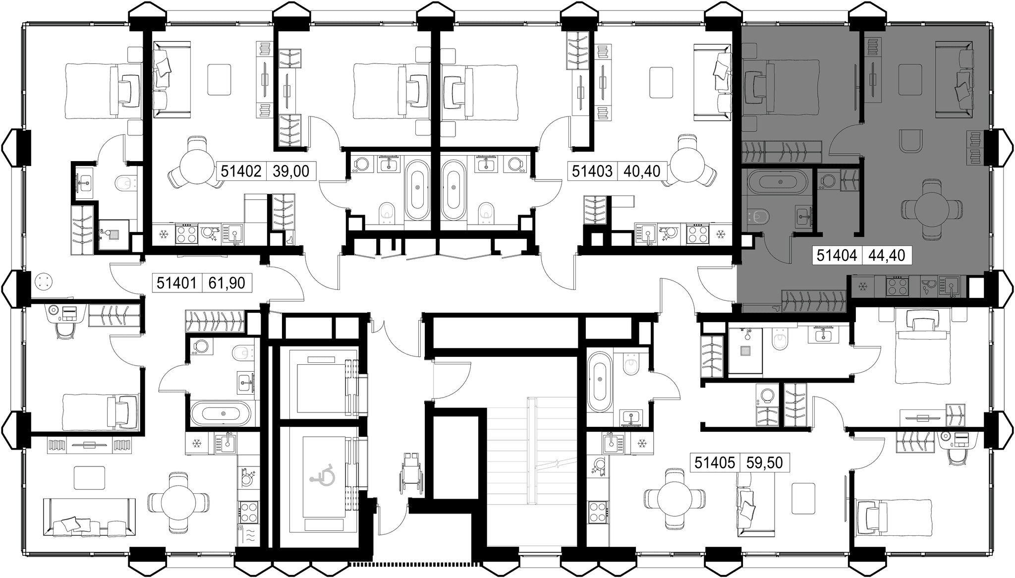 1-комн. Квартира 44.40 м², г. Москва, Вишнёвая улица