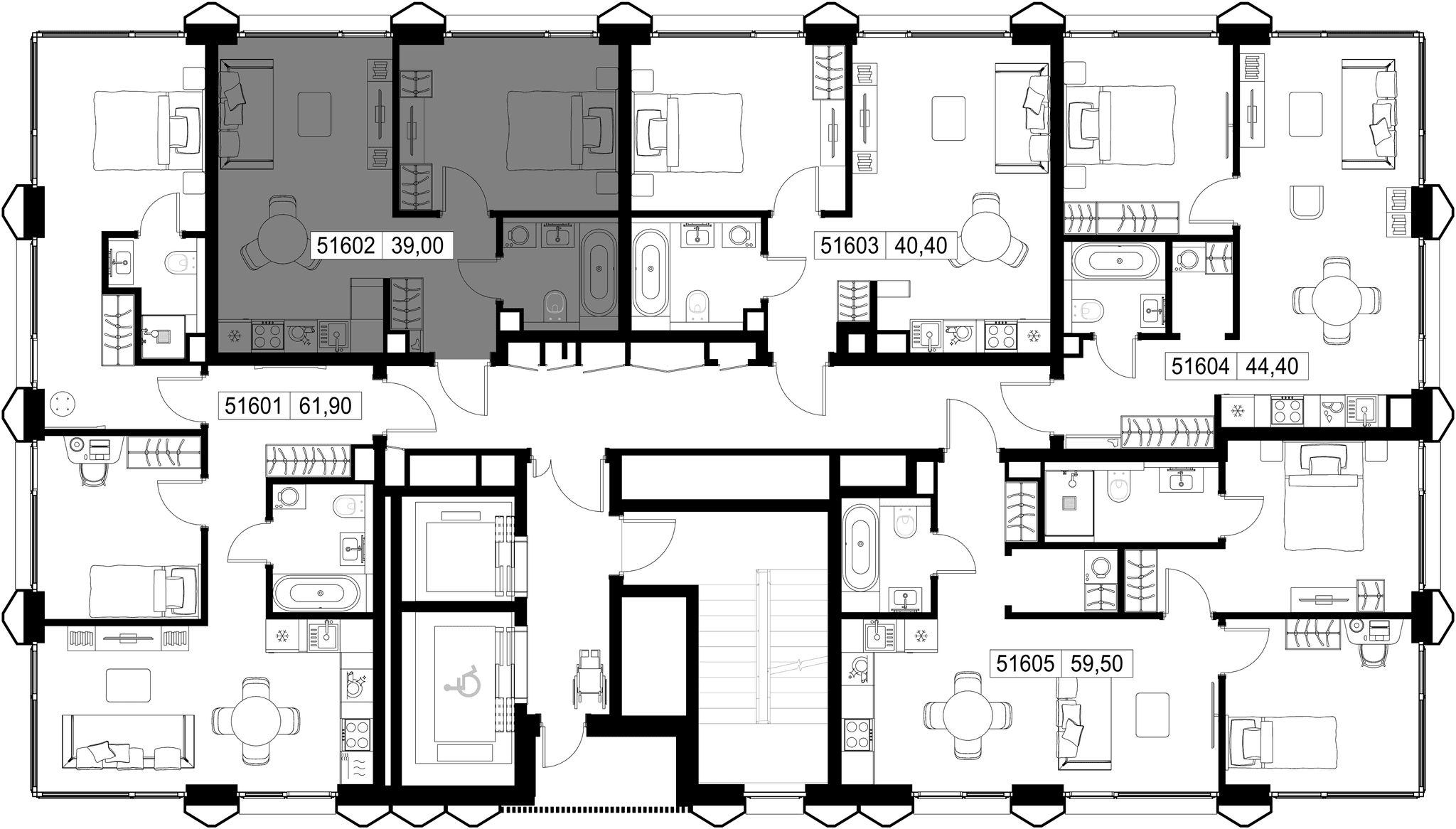 1-комн. Квартира 39.00 м², г. Москва, Вишнёвая улица