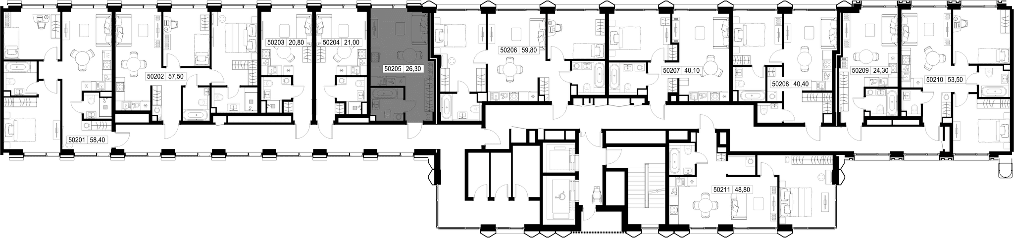 9-комн. Квартира 26.30 м², г. Москва, Вишнёвая улица
