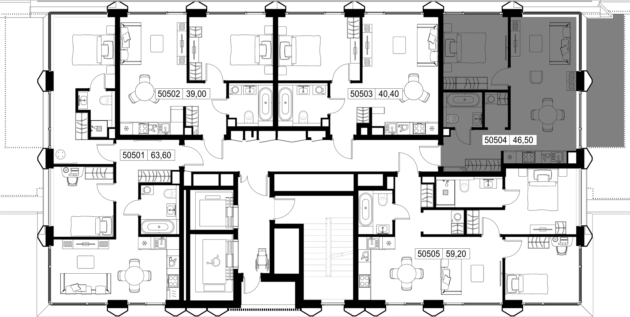 1-комн. Квартира 46.50 м², г. Москва, Вишнёвая улица