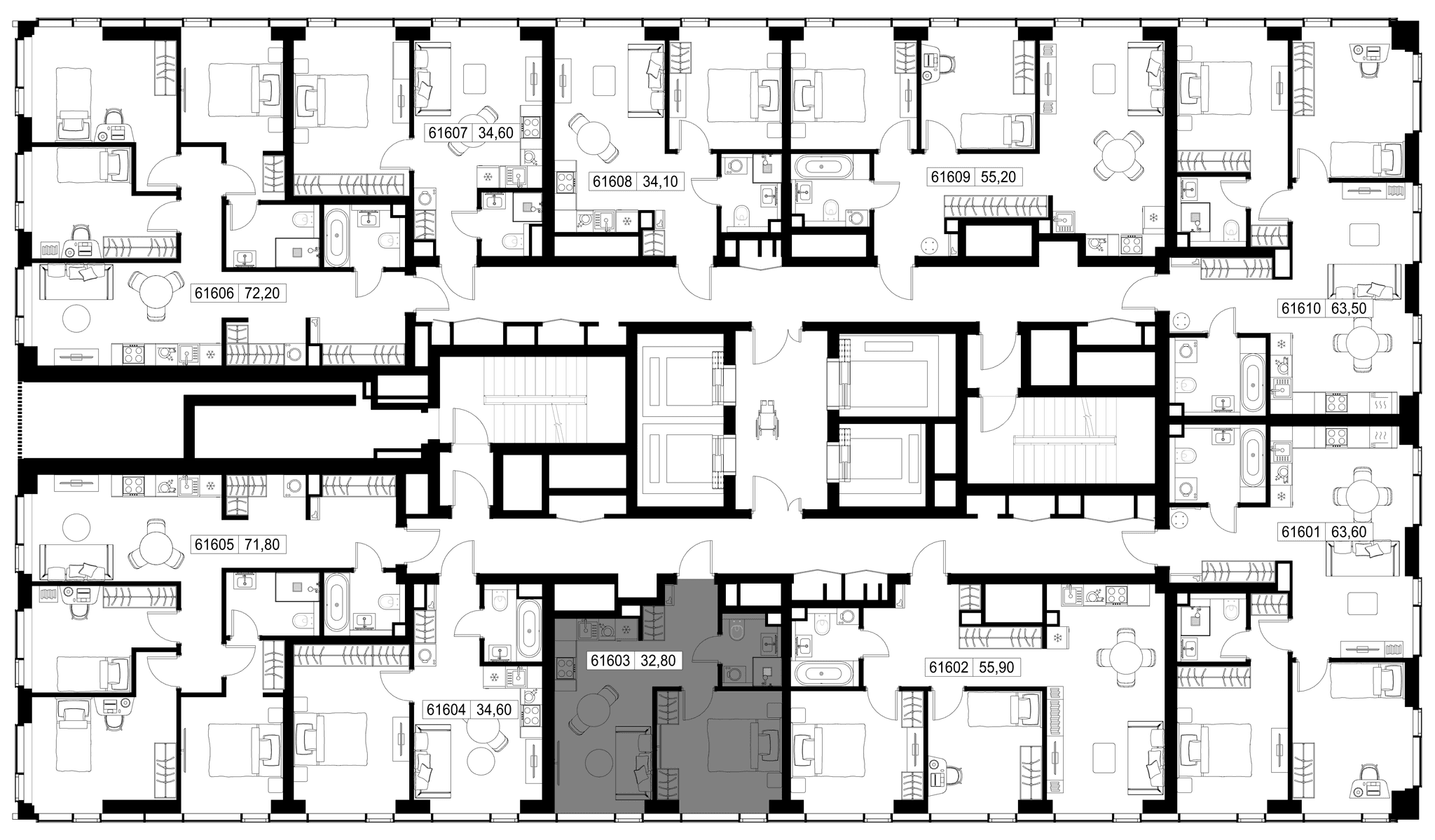 1-комн. Квартира 32.80 м², г. Москва, Вишнёвая улица