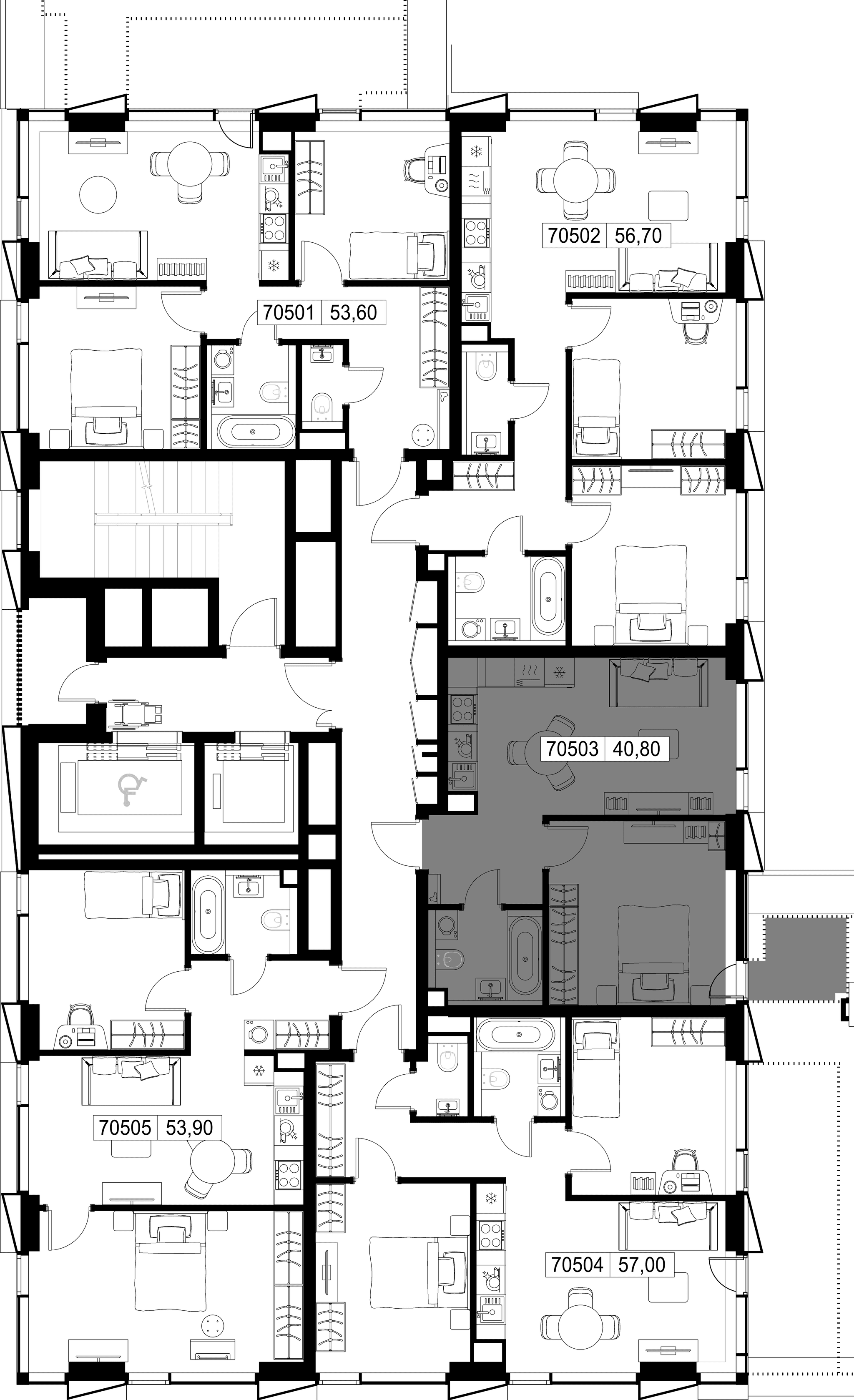 1-комн. Квартира 40.80 м², г. Москва, Вишнёвая улица