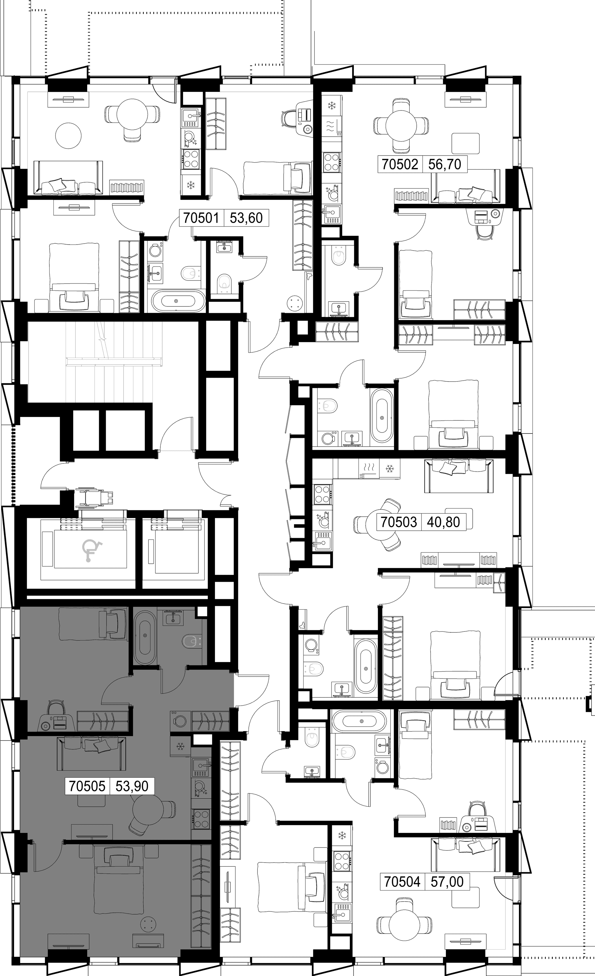 2-комн. Квартира 53.90 м², г. Москва, Вишнёвая улица