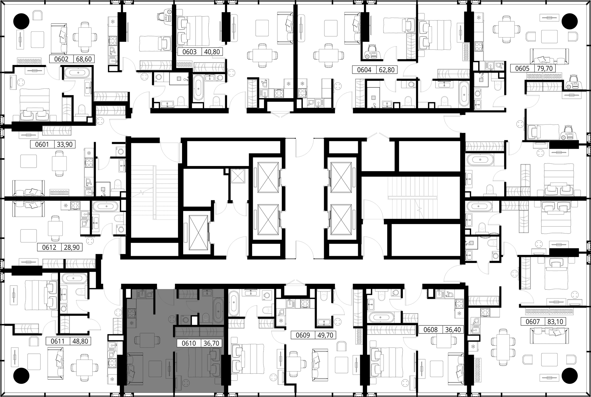 1-комн. Квартира 36.70 м², Россия, Москва