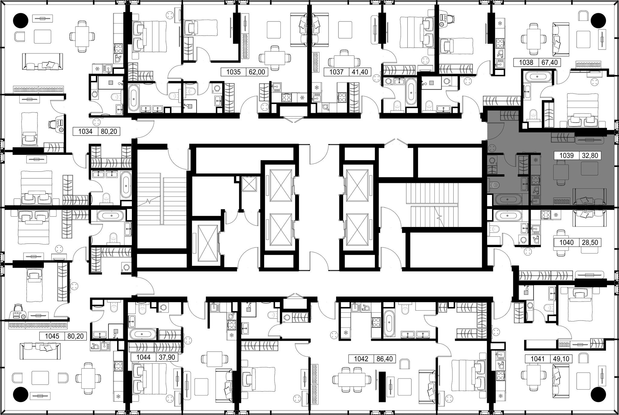 9-комн. Квартира 32.80 м², Россия, Москва