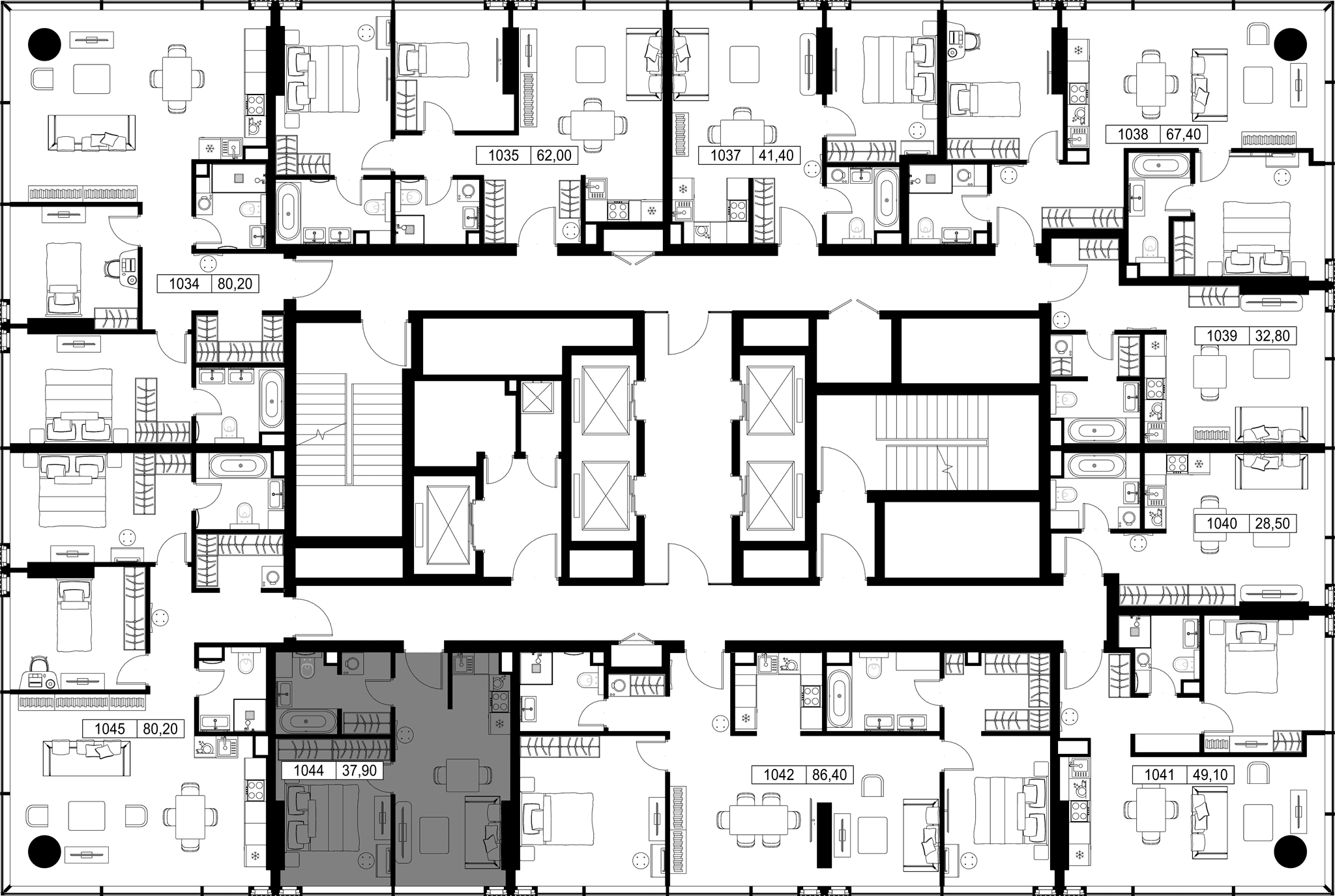 1-комн. Квартира 37.90 м², Россия, Москва