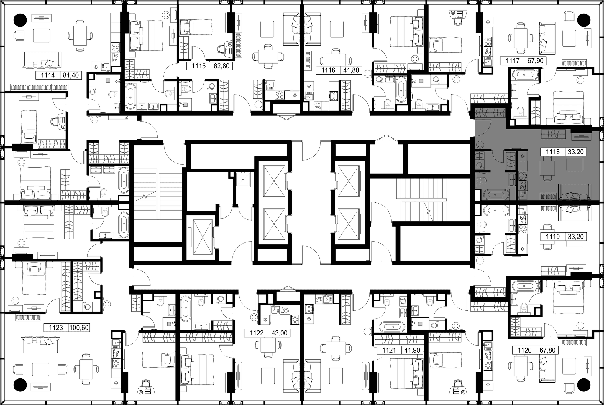 9-комн. Квартира 33.20 м², Россия, Москва