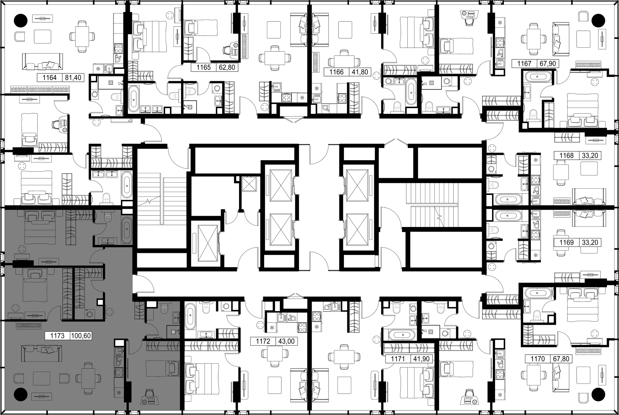 3-комн. Квартира 100.60 м², Россия, Москва