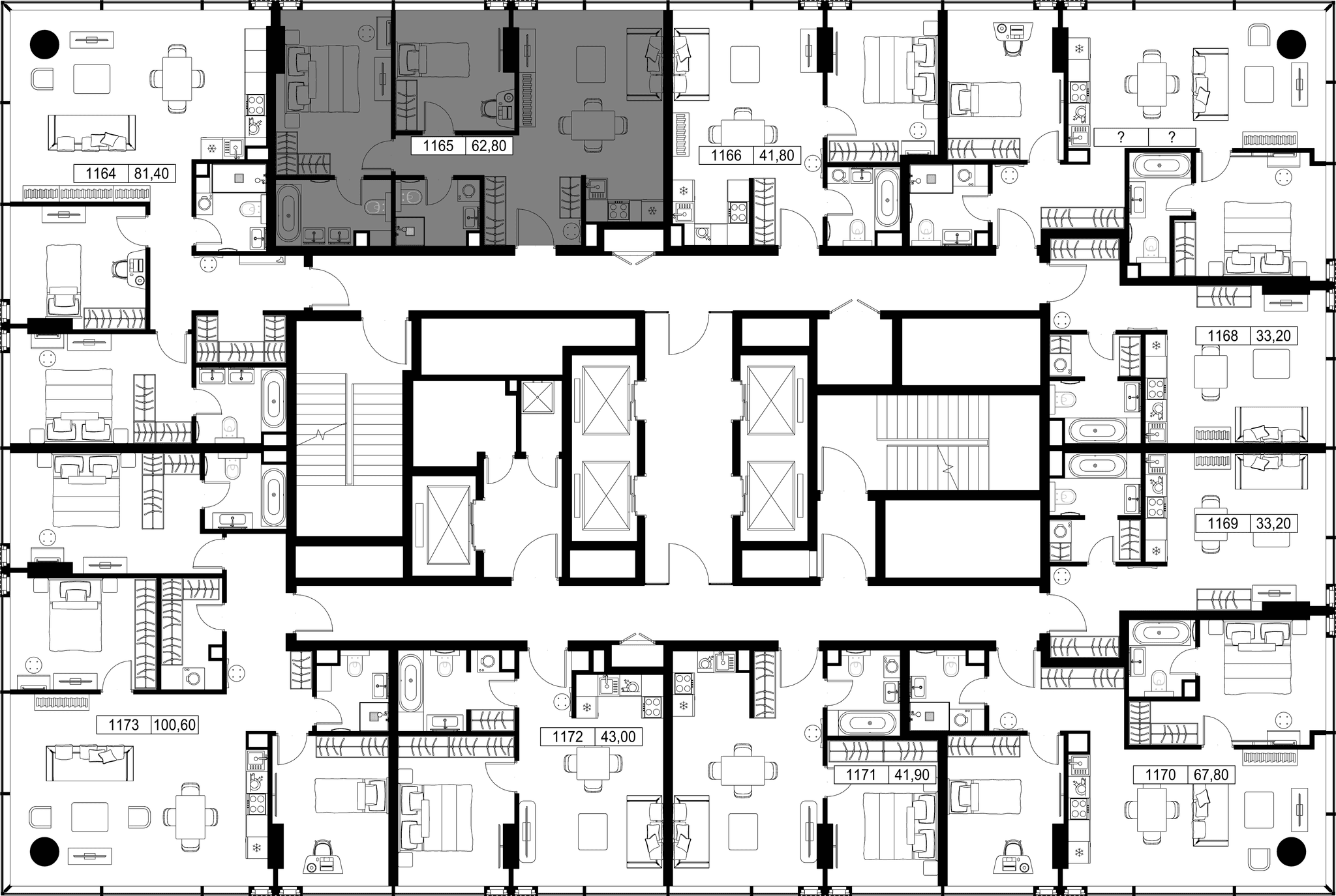 2-комн. Квартира 62.80 м², Россия, Москва