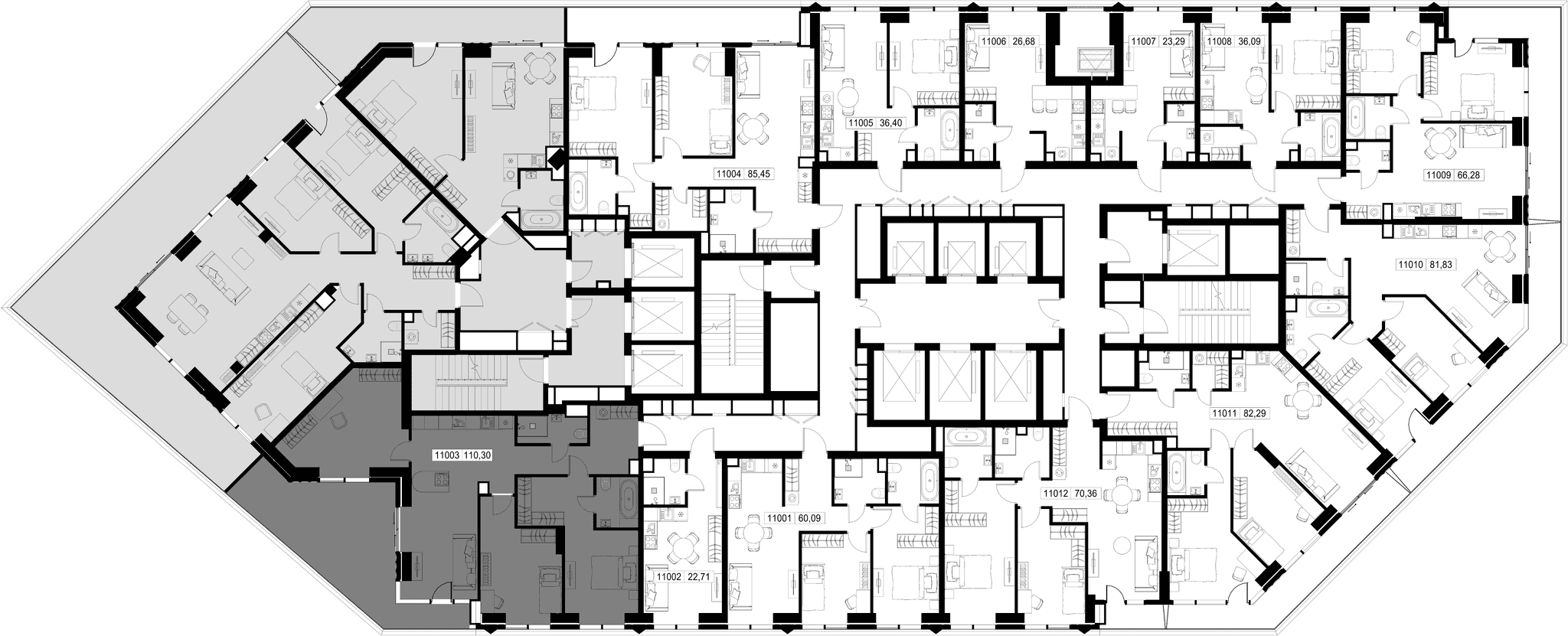 3-комн. Квартира 110.30 м², Москва, 3-й Силикатный проезд
