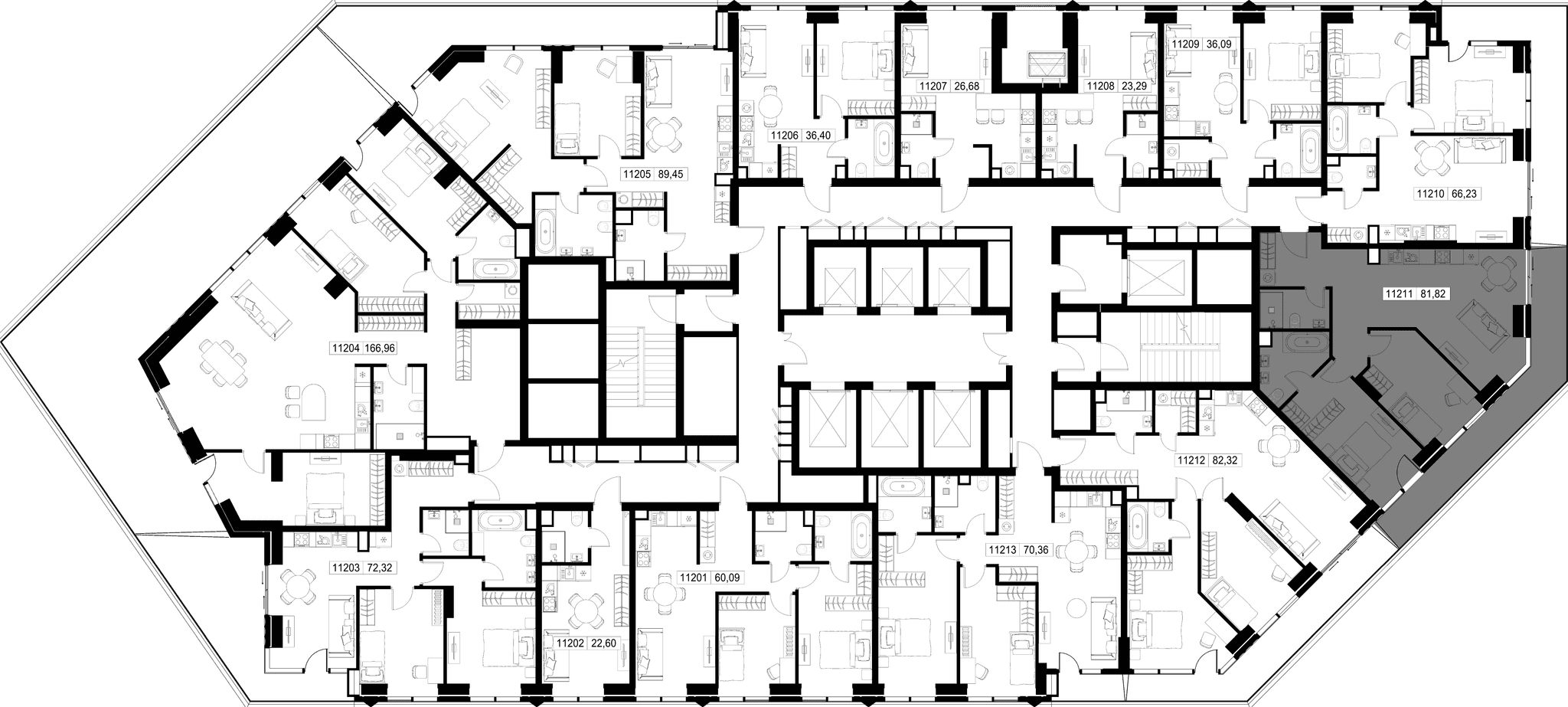 2-комн. Квартира 81.82 м², Москва, 3-й Силикатный проезд