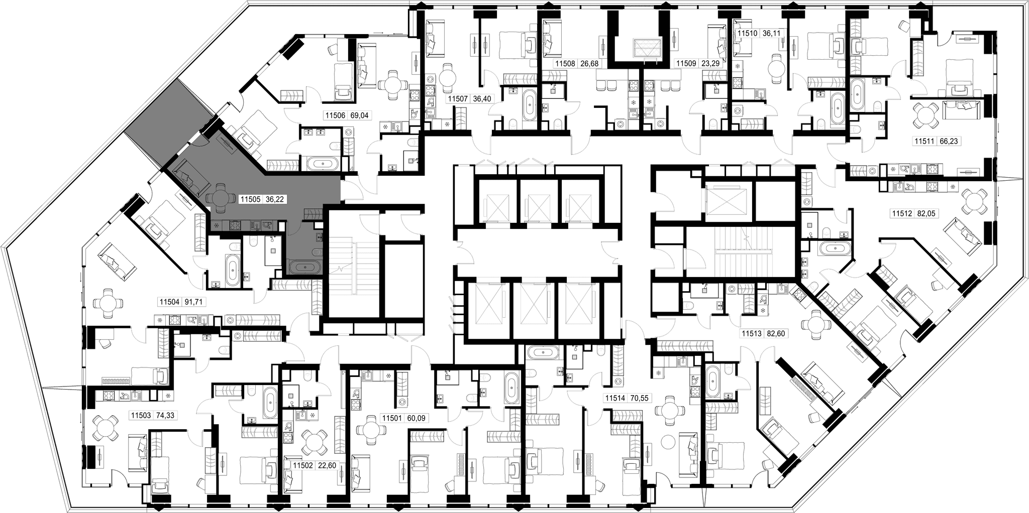 9-комн. Квартира 36.22 м², Москва, 3-й Силикатный проезд