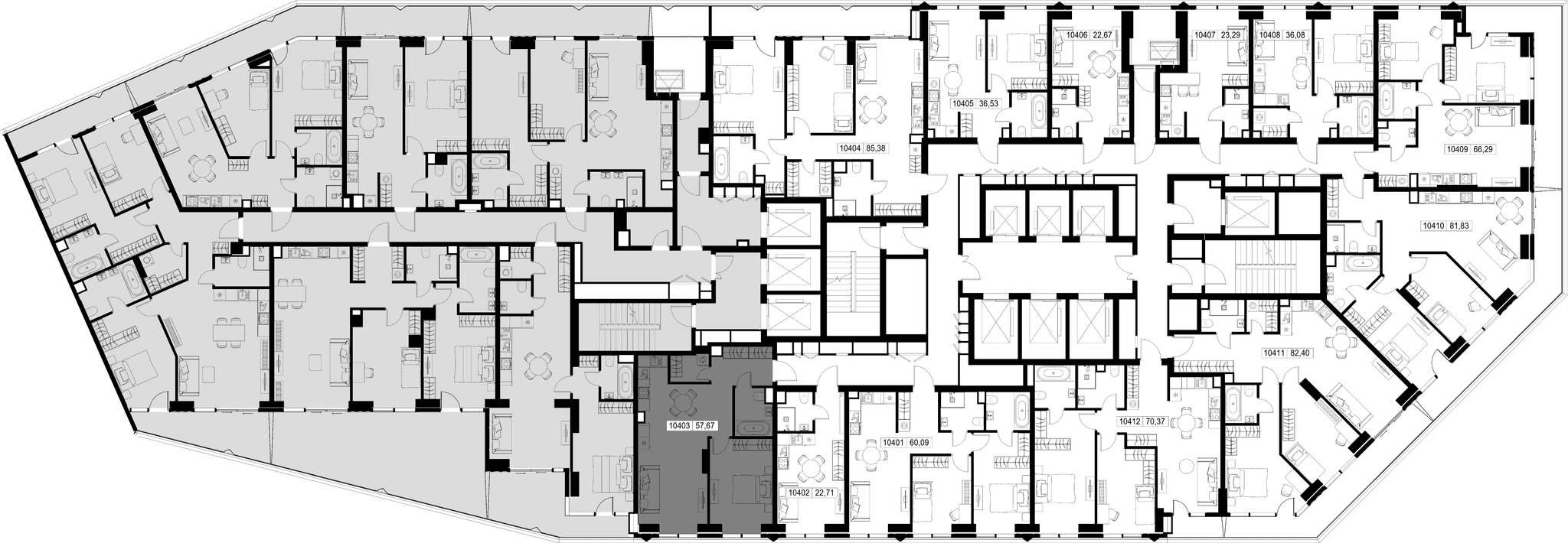 1-комн. Квартира 57.67 м², Москва, 3-й Силикатный проезд