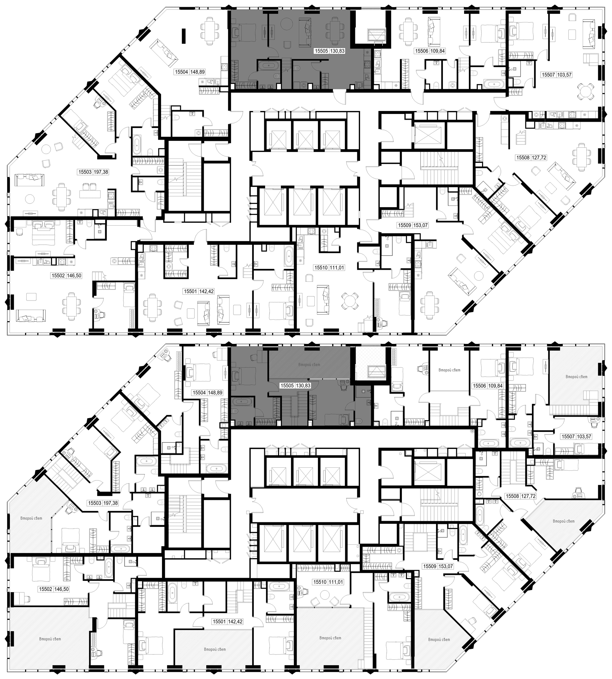 3-комн. Квартира 130.83 м², Москва, 3-й Силикатный проезд