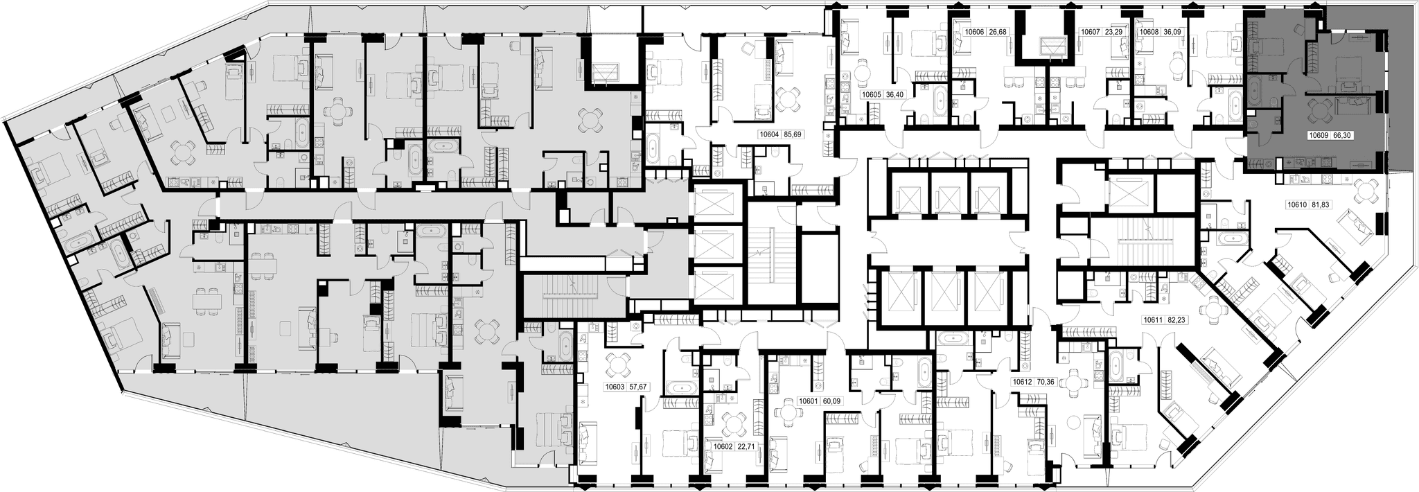 2-комн. Квартира 66.30 м², Москва, 3-й Силикатный проезд