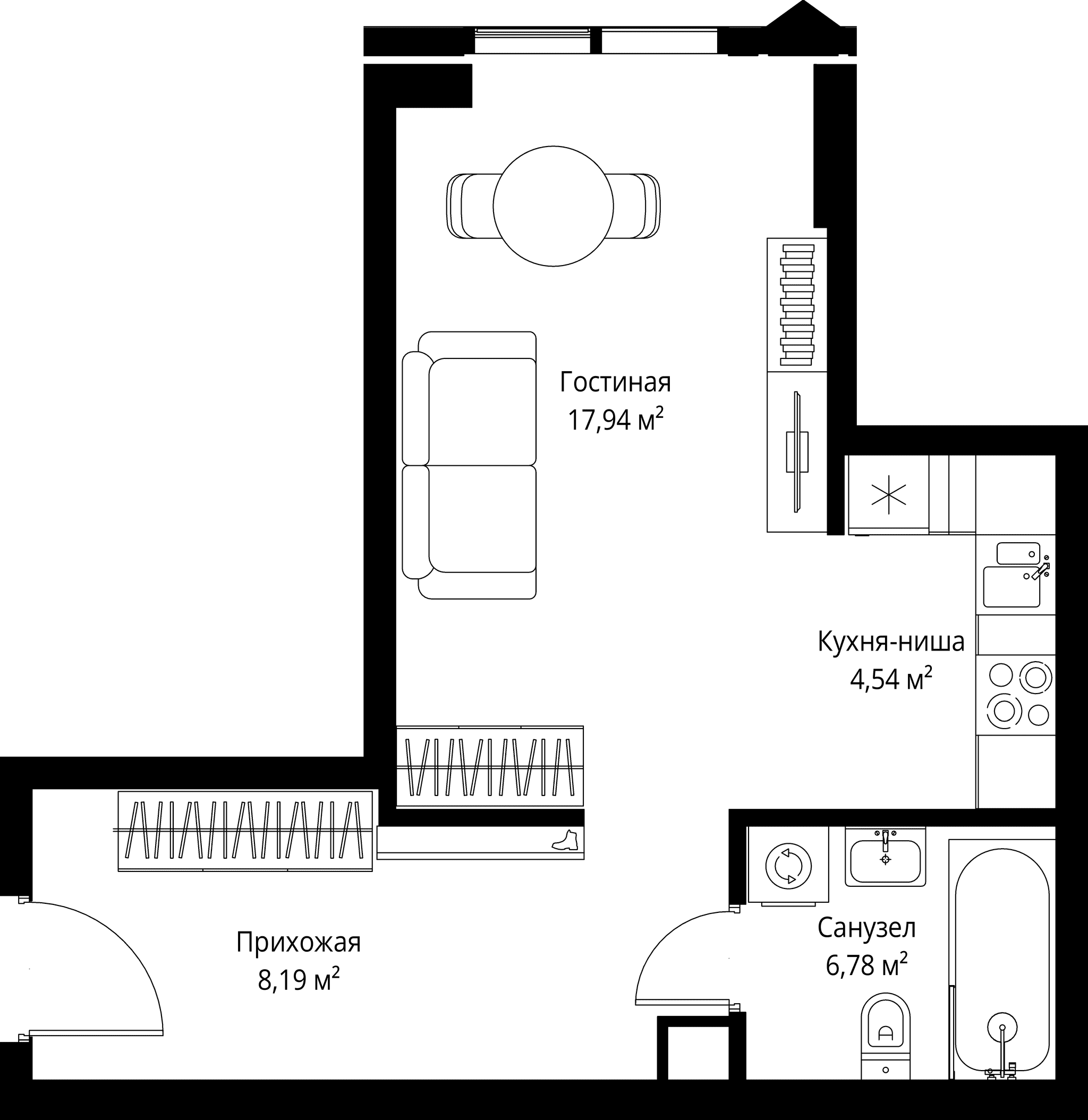 9-комн. Квартира 37.45 м², Москва, 3-й Силикатный проезд