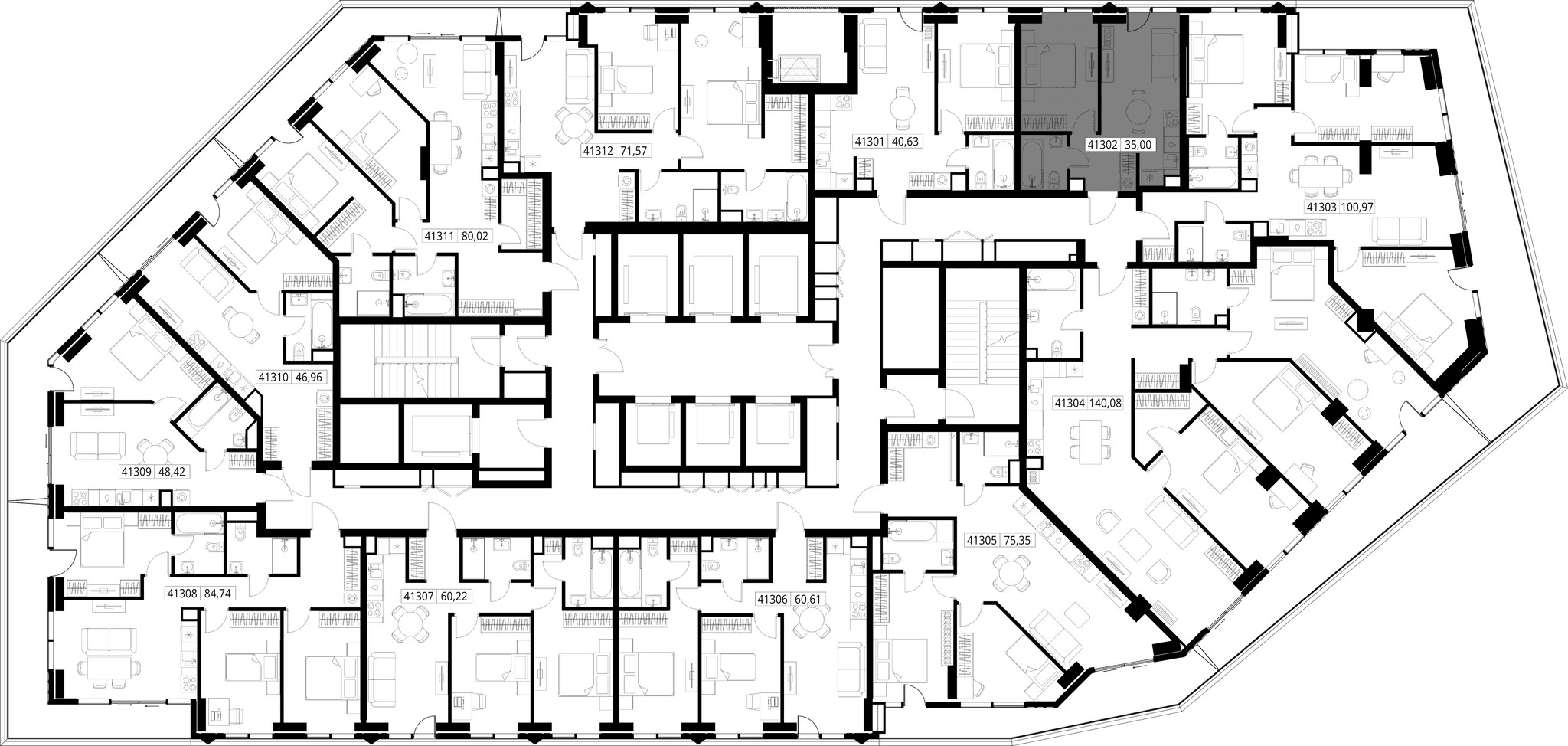 1-комн. Квартира 35.00 м², Москва, 3-й Силикатный проезд