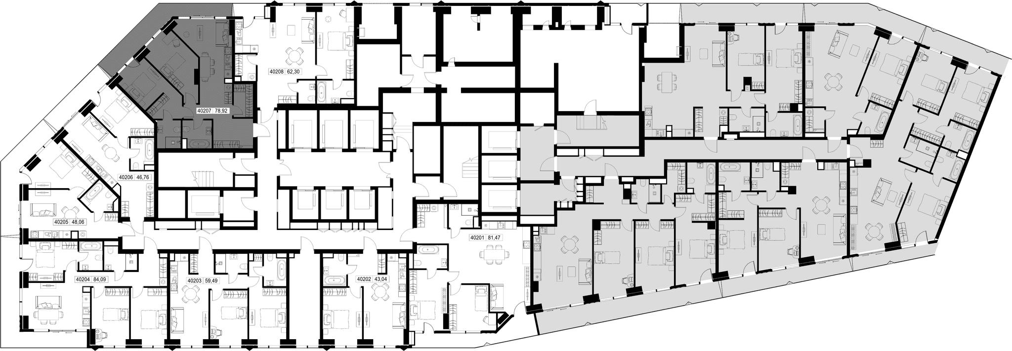 2-комн. Квартира 78.92 м², Москва, 3-й Силикатный проезд