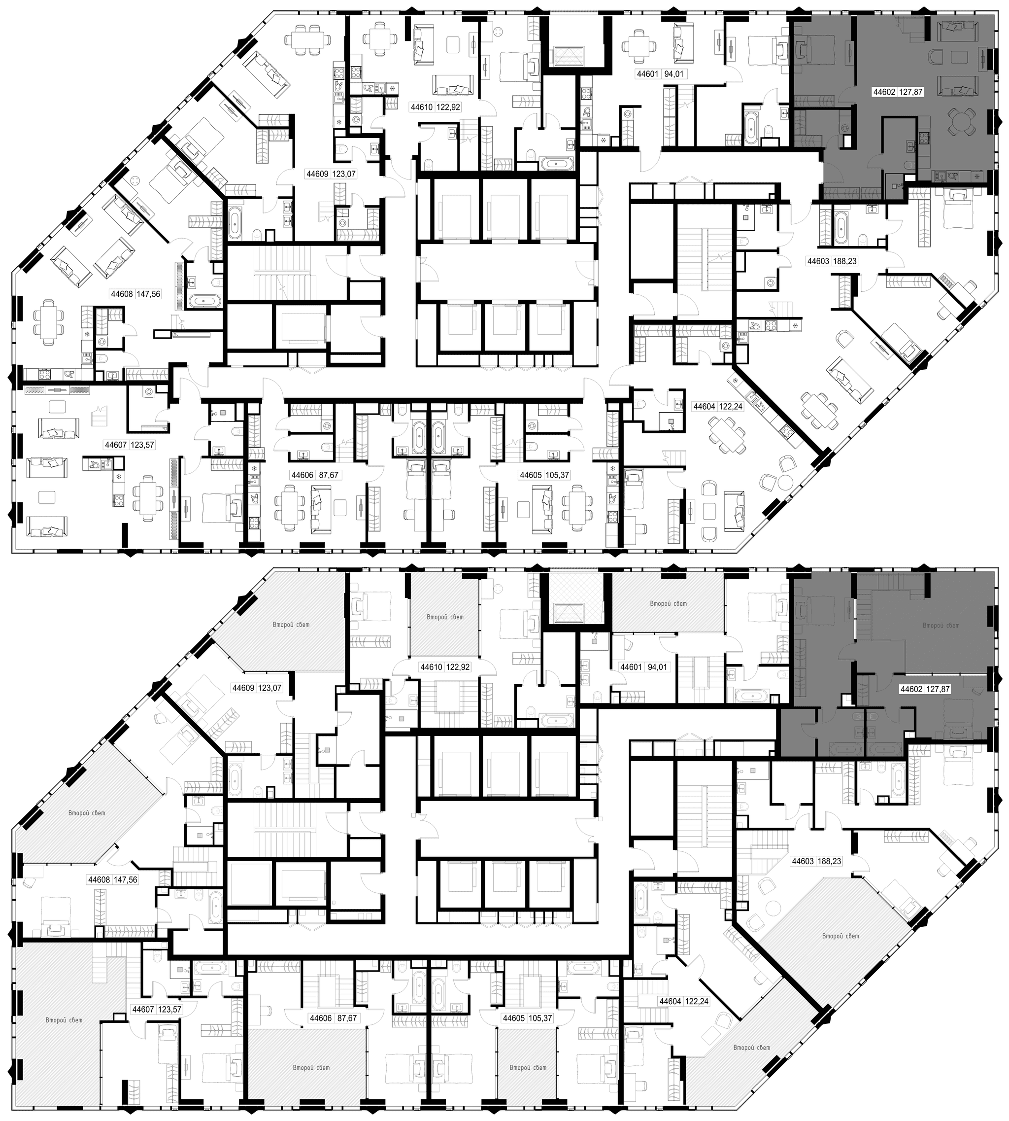 3-комн. Квартира 135.25 м², Москва, 3-й Силикатный проезд