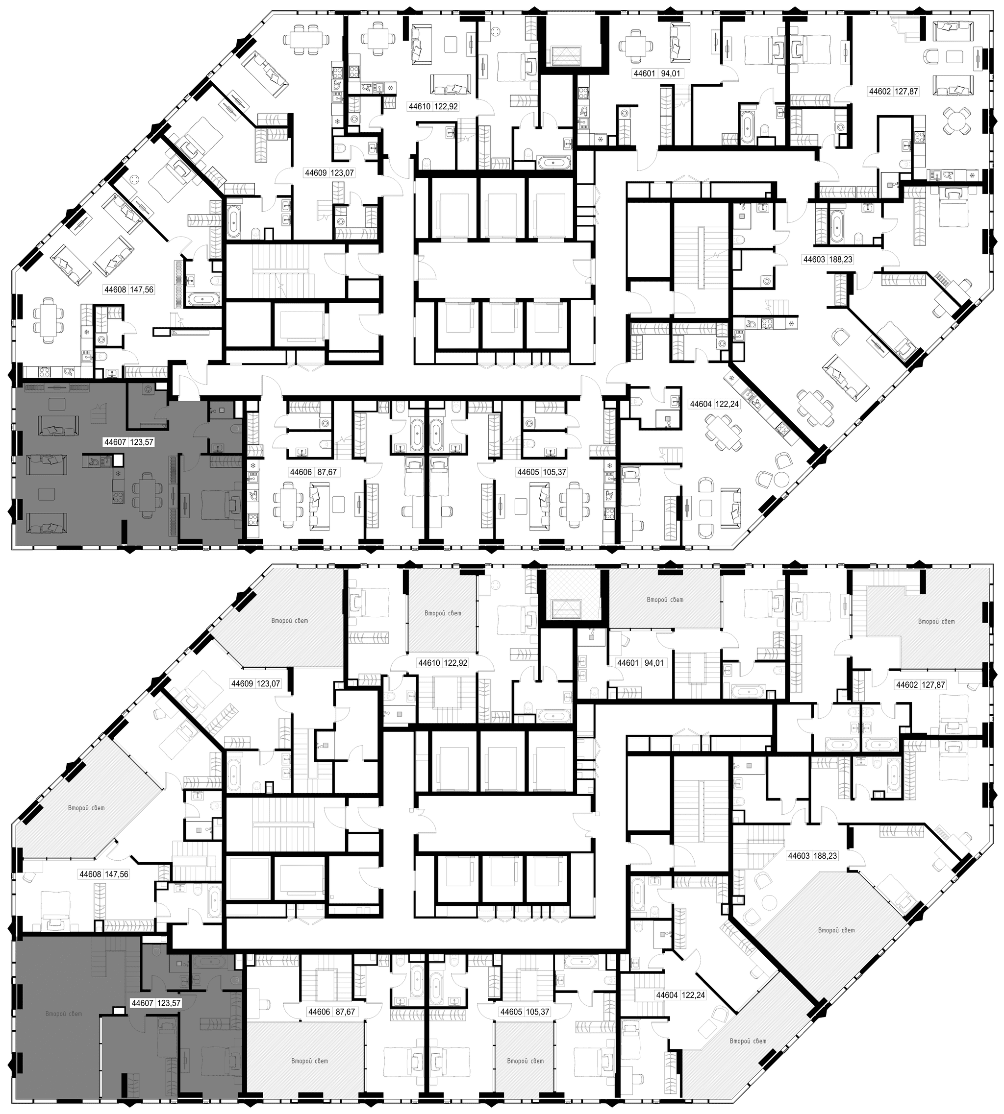 3-комн. Квартира 125.13 м², Москва, 3-й Силикатный проезд